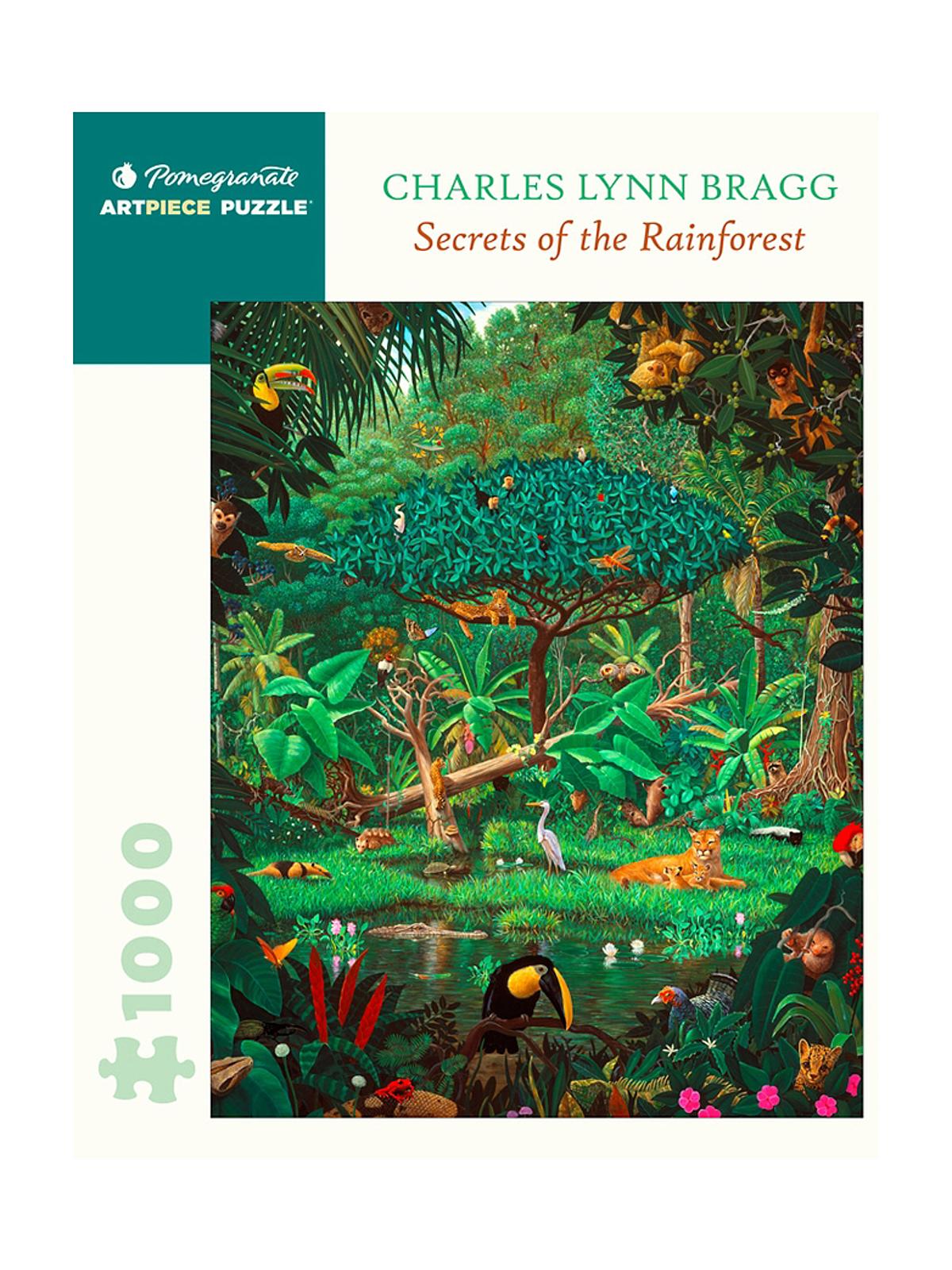 1000-Piece Jigsaw Puzzles Charles Lynn Bragg: Rainforest
