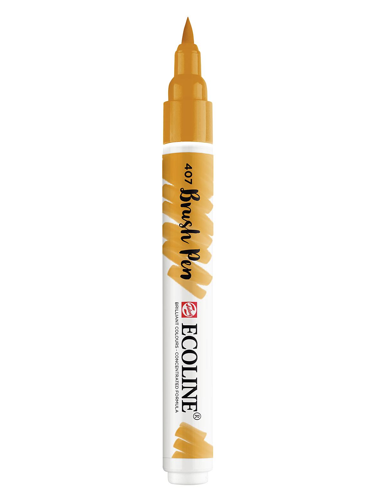 Ecoline Watercolor Brushpens deep ochre