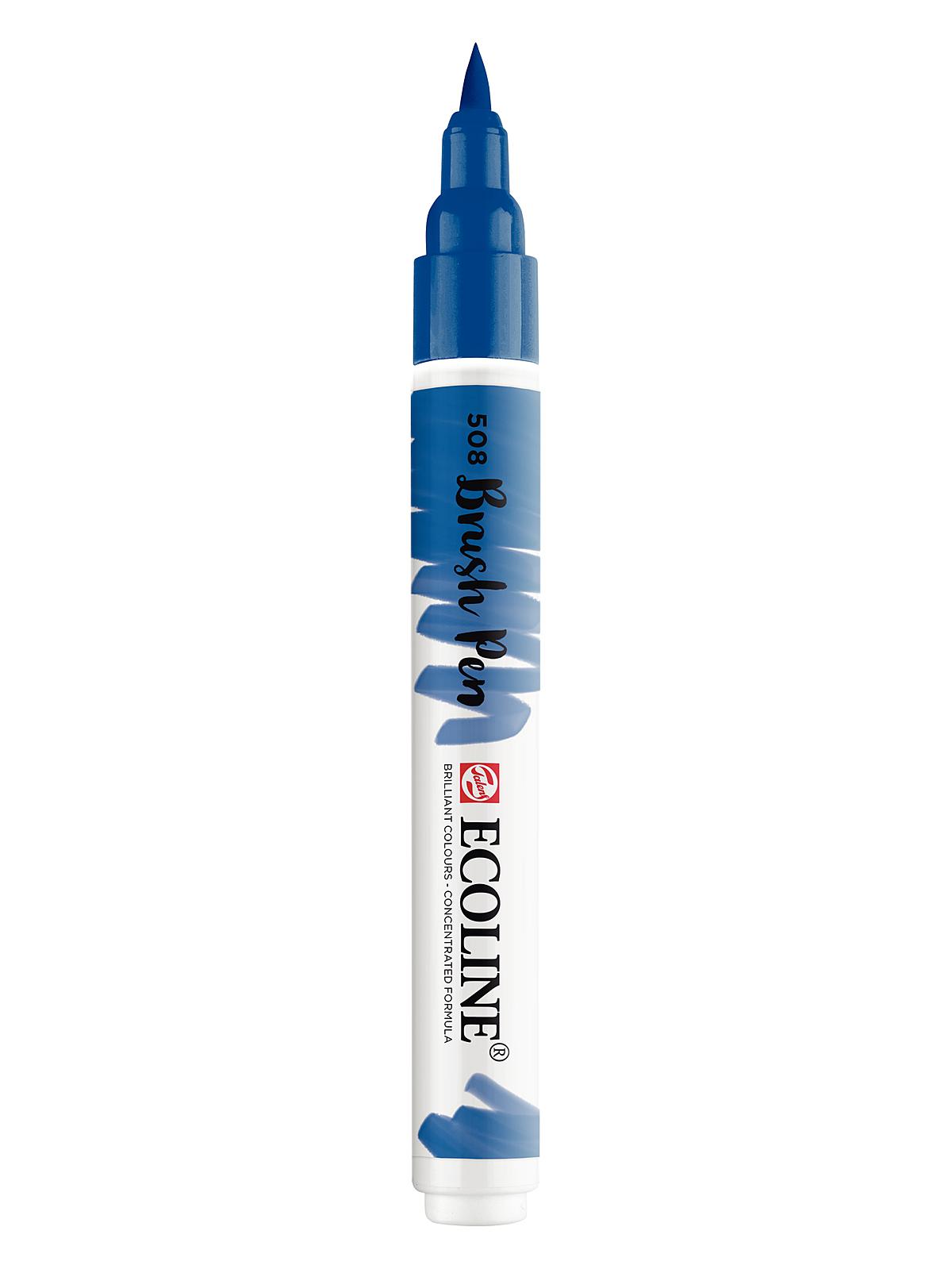 Ecoline Watercolor Brushpens Prussian blue