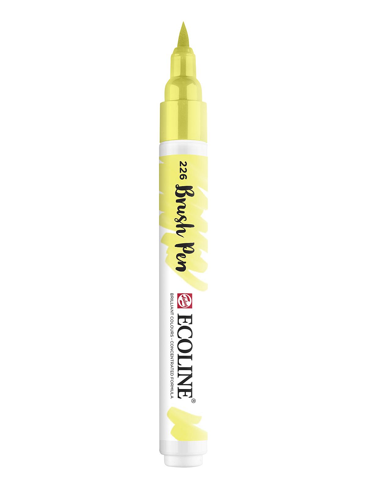 Ecoline Watercolor Brushpens pastel yellow