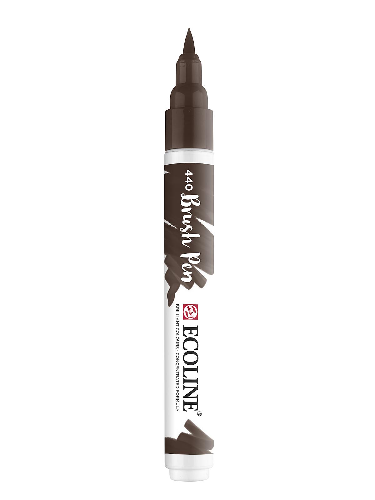 Ecoline Watercolor Brushpens sepia deep