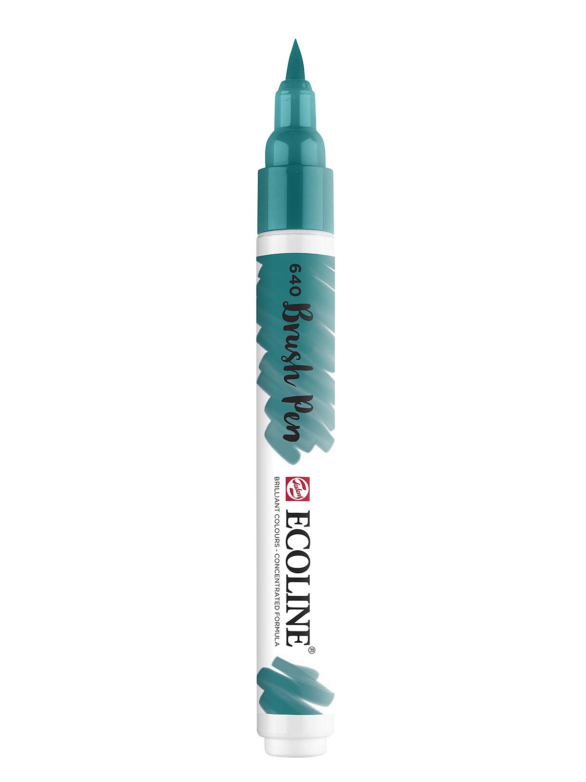 Ecoline Watercolor Brushpens bluish green
