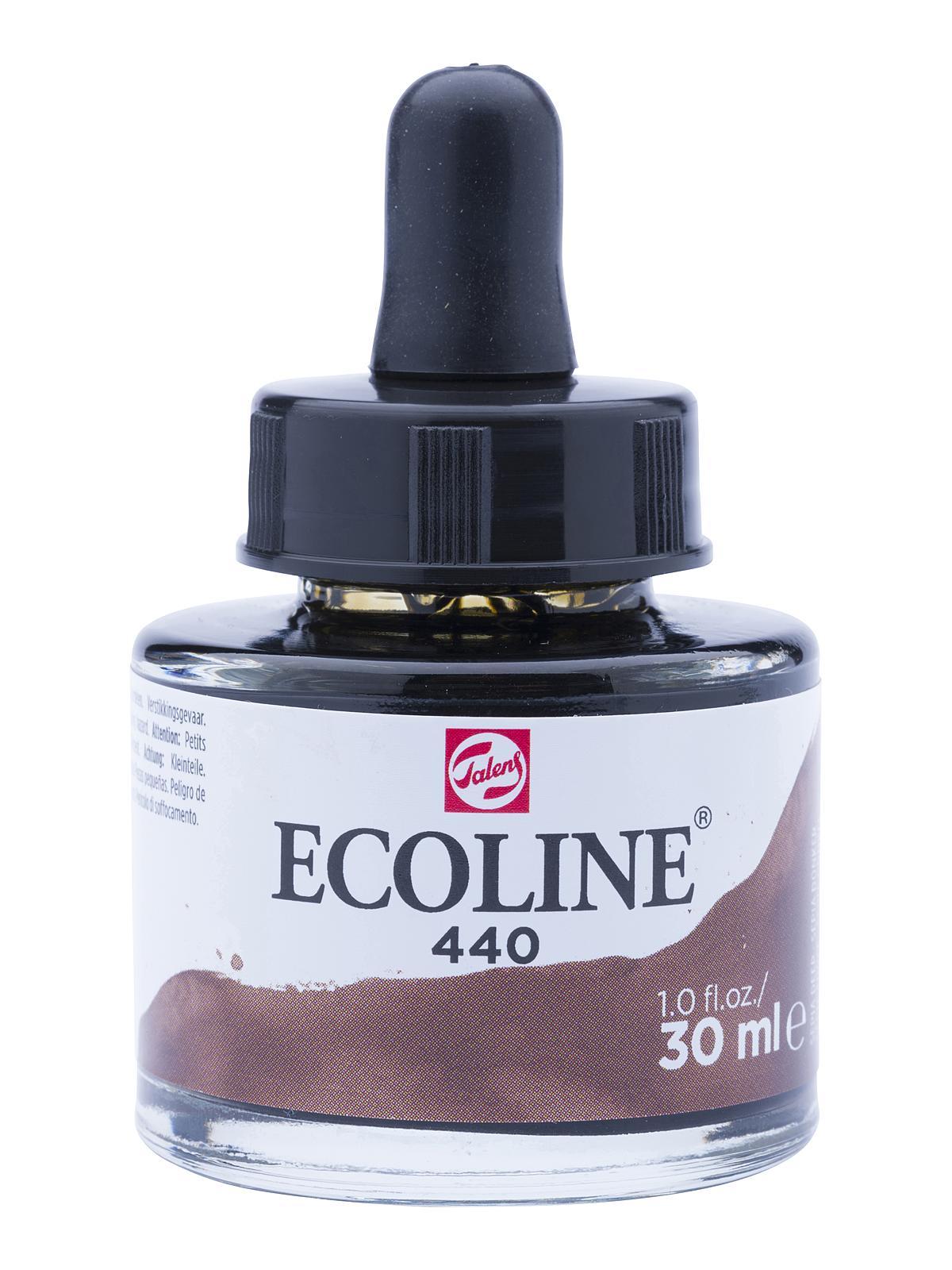 Ecoline Liquid Watercolor sepia deep 30 ml