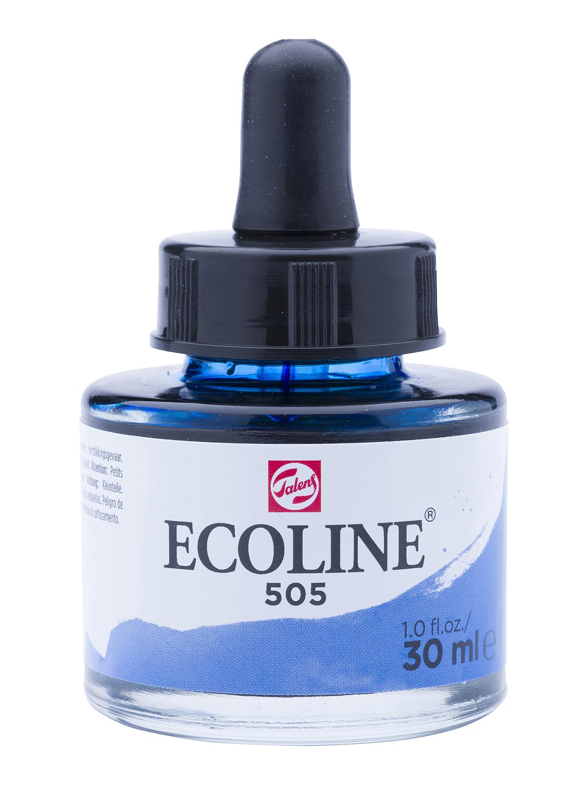 Ecoline Liquid Watercolor Ultramarine Light 30 Ml