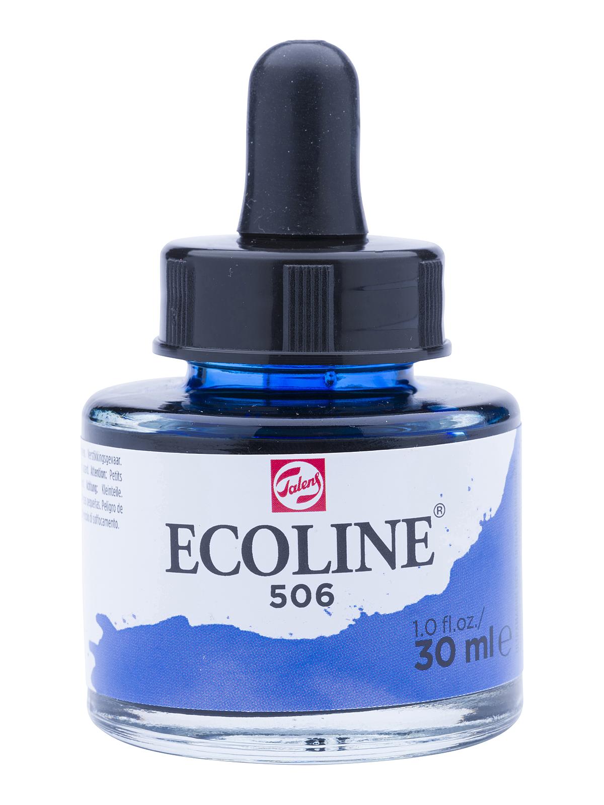 Ecoline Liquid Watercolor Ultramarine Deep 30 Ml