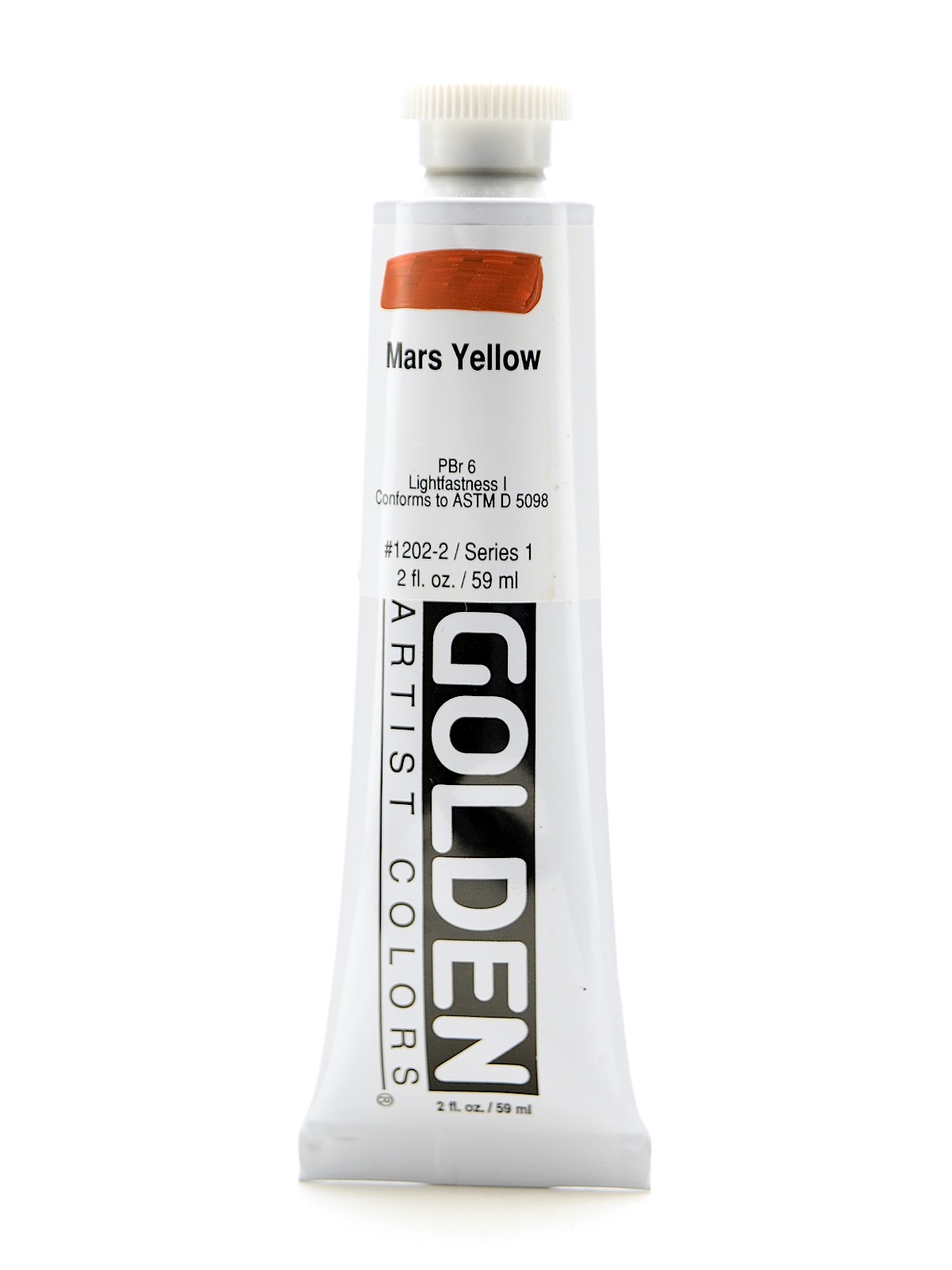 Heavy Body Acrylics mars yellow 2 oz.