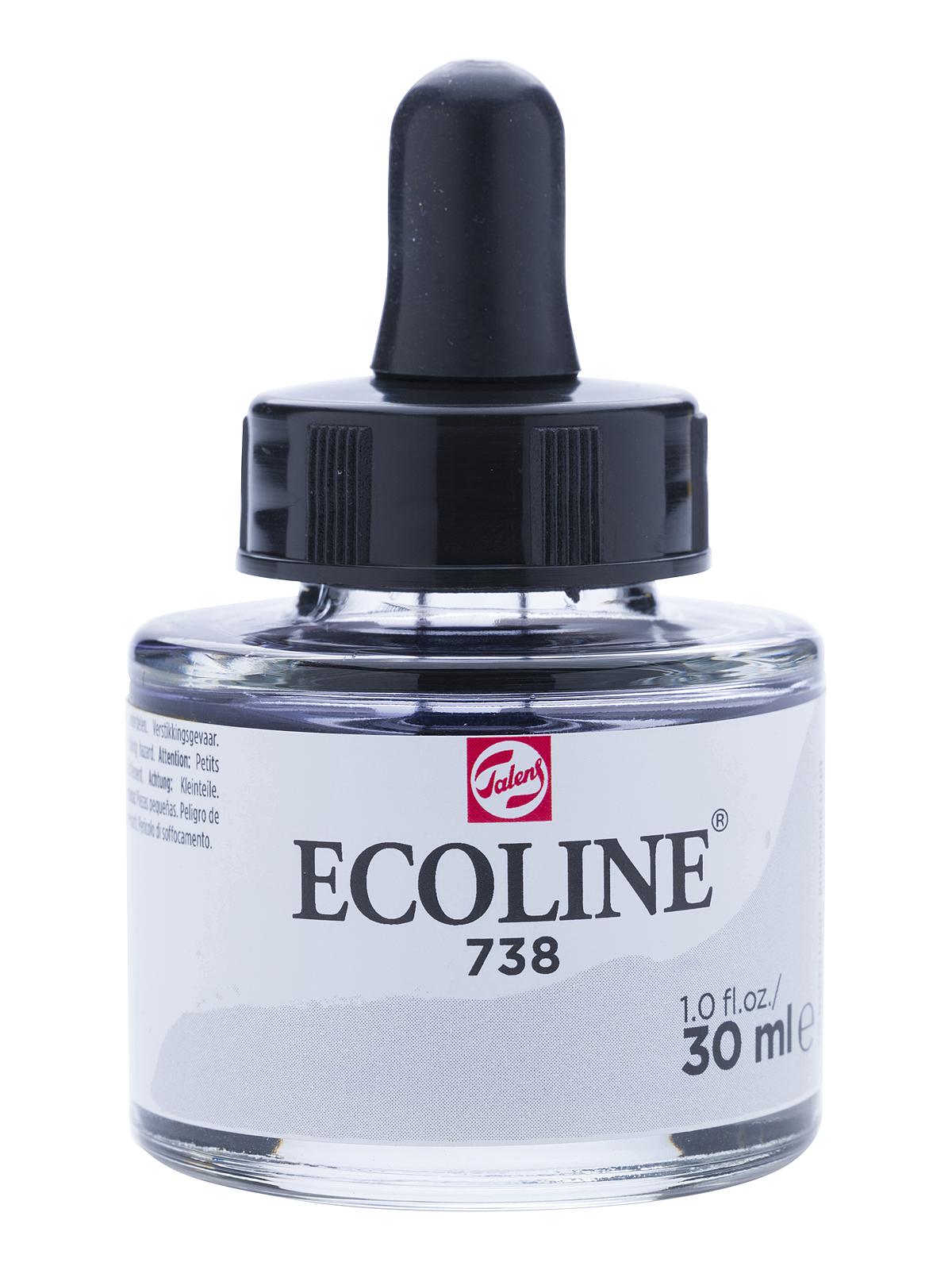 Ecoline Liquid Watercolor cold grey light 30 ml