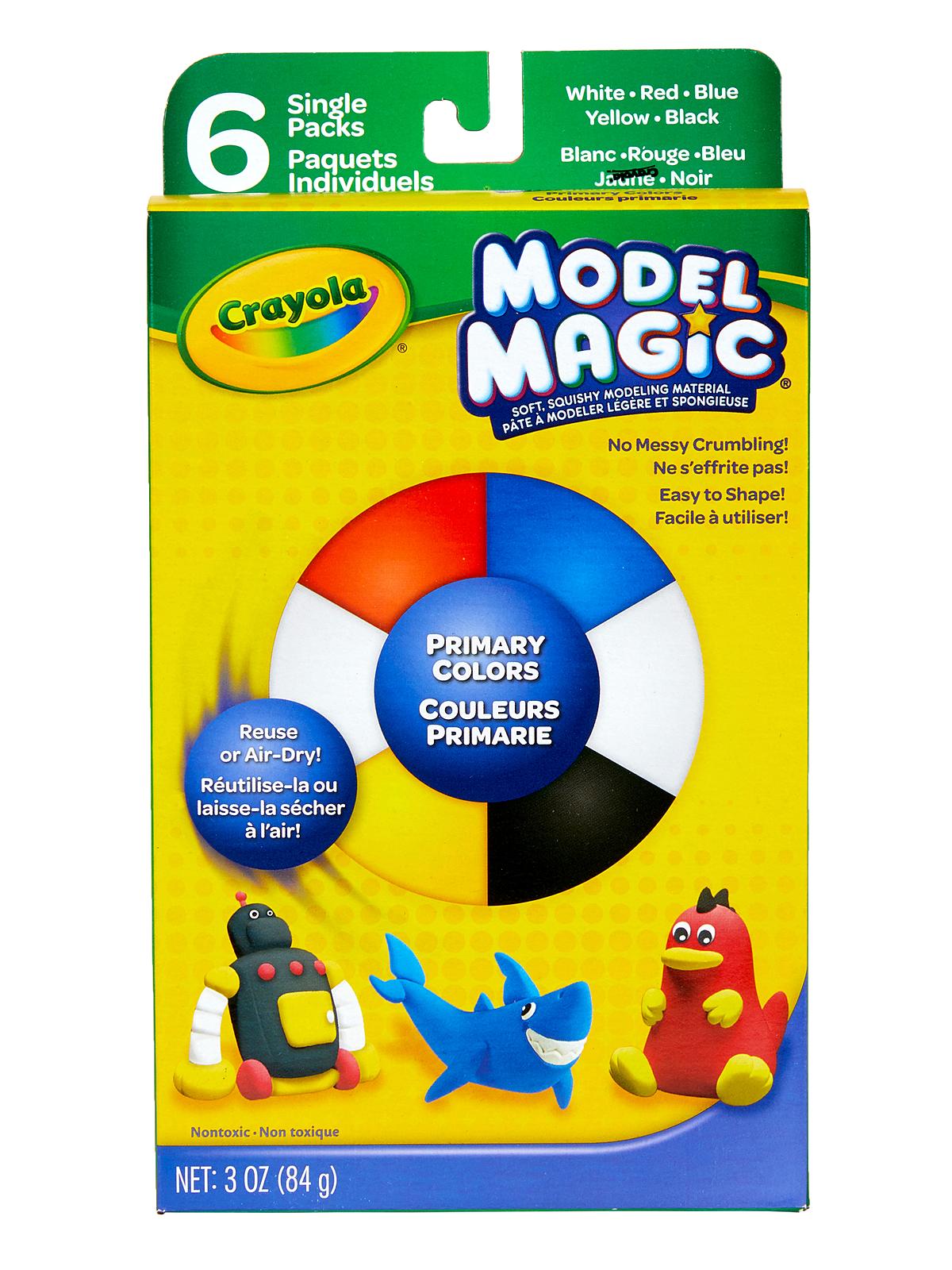 Model Magic Primary Colors 1 2 Oz. Pack Of 6