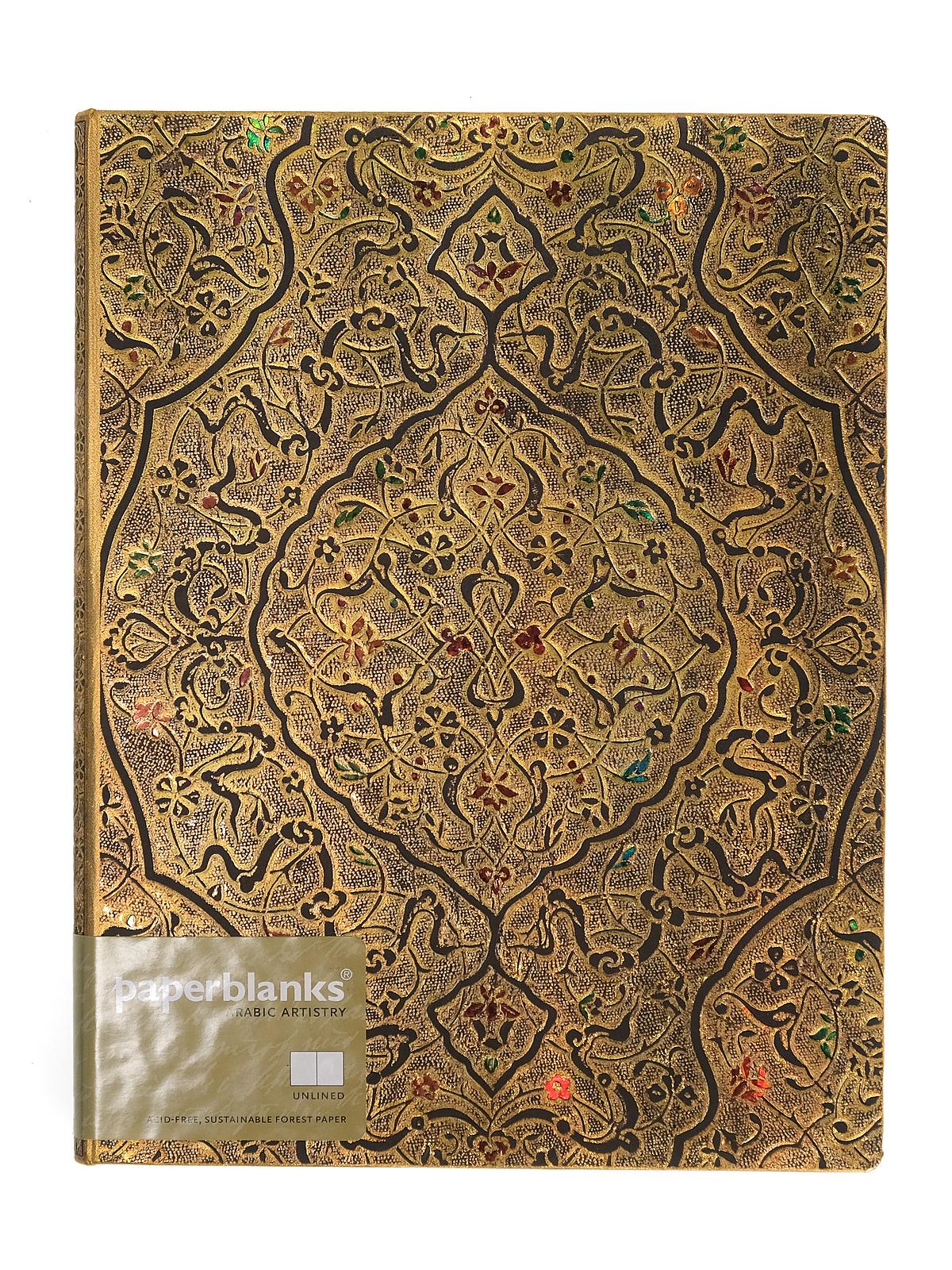 Arabic Artistry Zahra Ultra, 7 in. x 9 in. 144 pages, unlined