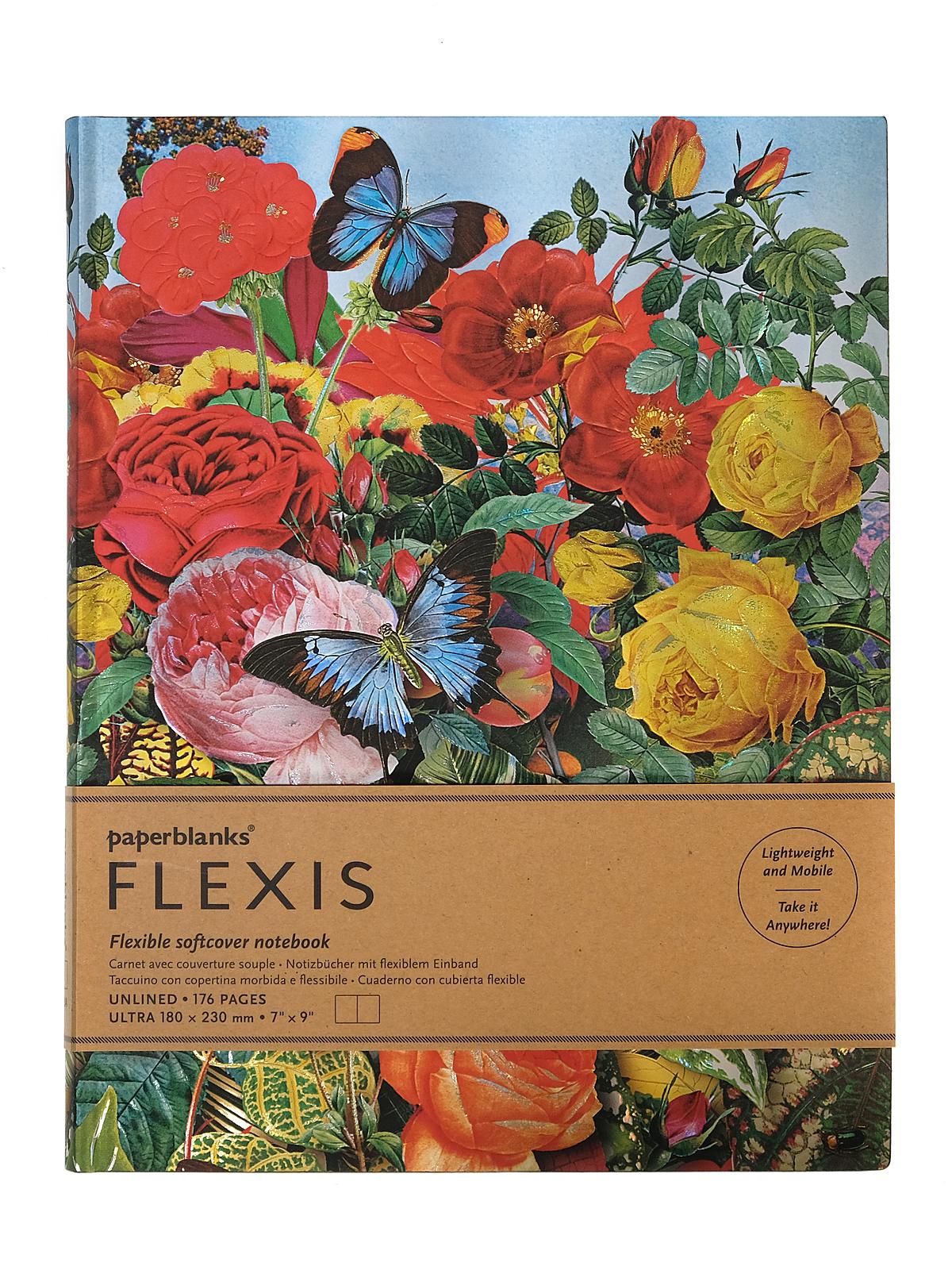 Nature Montages Butterfly Garden Flexis Ultra 176 pages, unlined