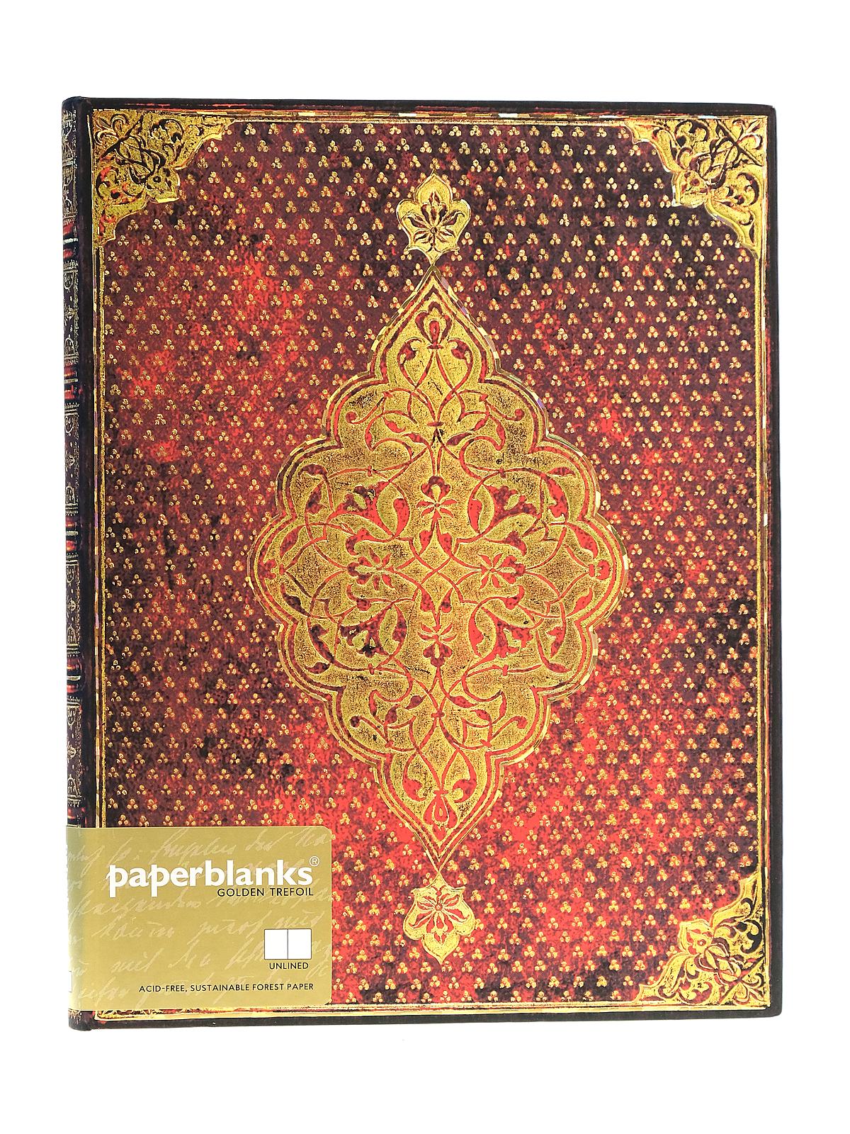 Golden Trefoil Ultra, 7 in. x 9 in. 144 pages, unlined
