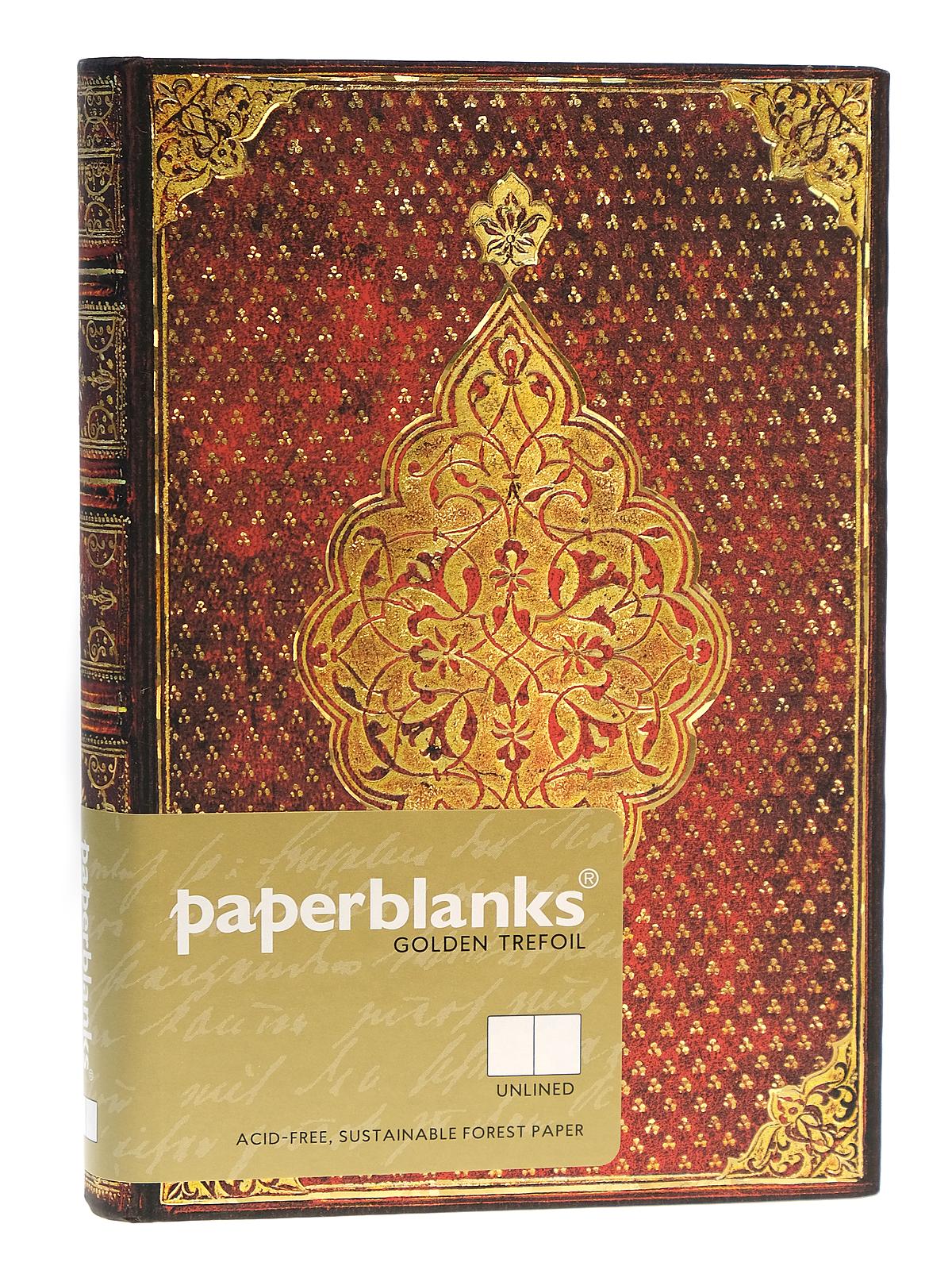 Golden Trefoil Mini, 3 1 2 in. x 5 1 2 in. 240 pages, unlined