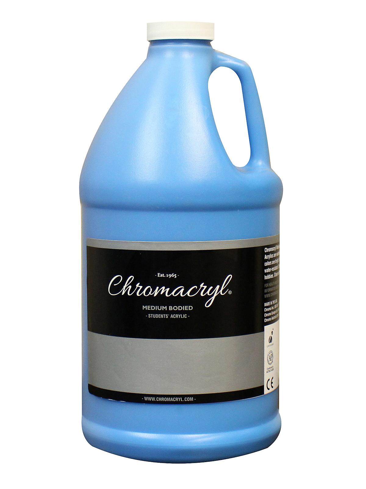 Chromacryl Students' Acrylic Paints cobalt blue 2 liters