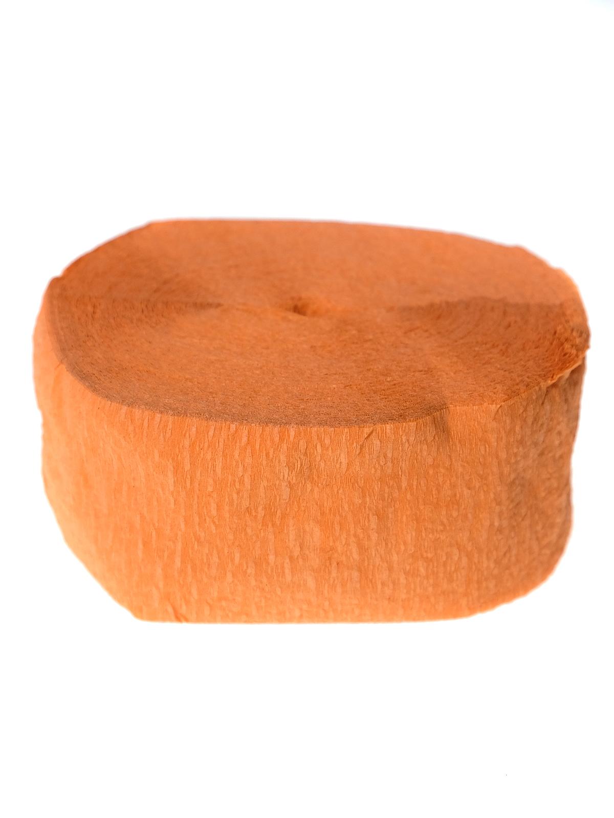 Crepe Paper Streamers 1.75 In. x 81 ft. bright orange