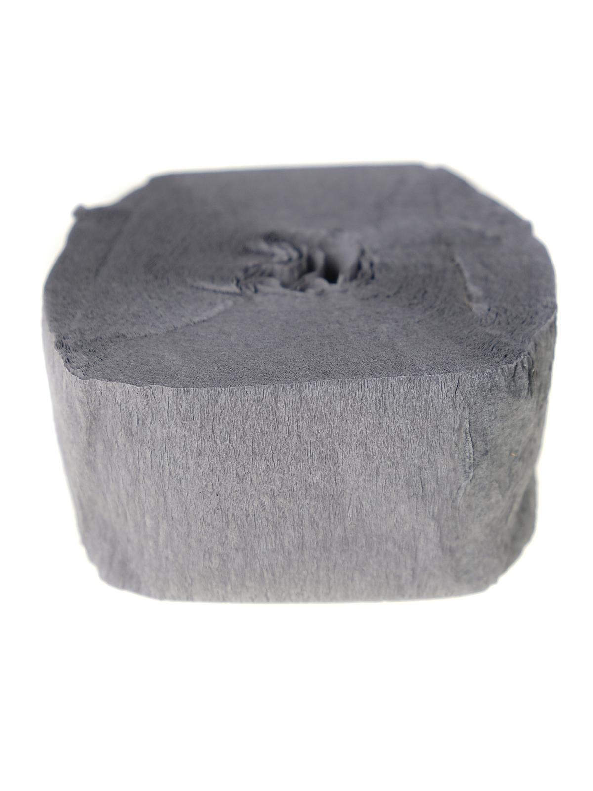 Crepe Paper Streamers 1.75 In. x 81 ft. grey