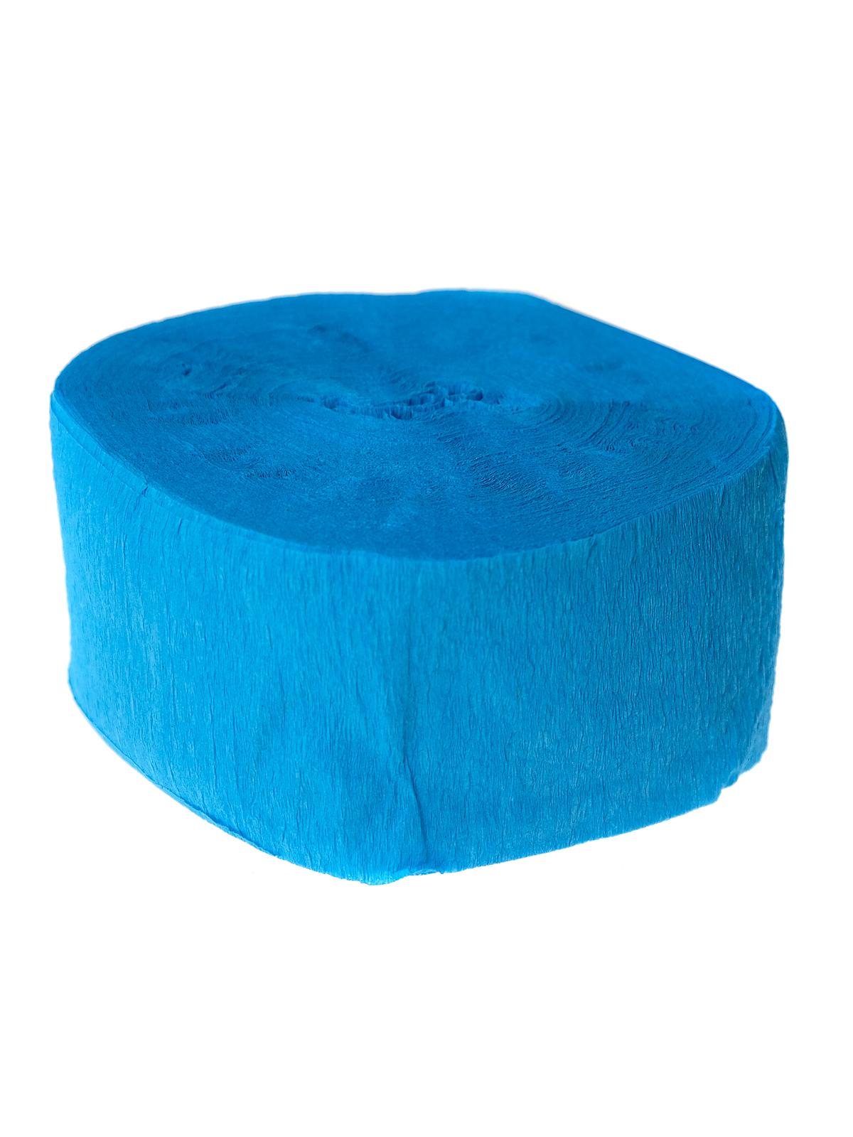 Crepe Paper Streamers 1.75 In. x 81 ft. turquoise