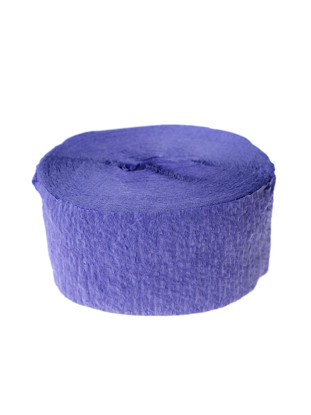 Crepe Paper Streamers 1.75 In. x 81 ft. purple