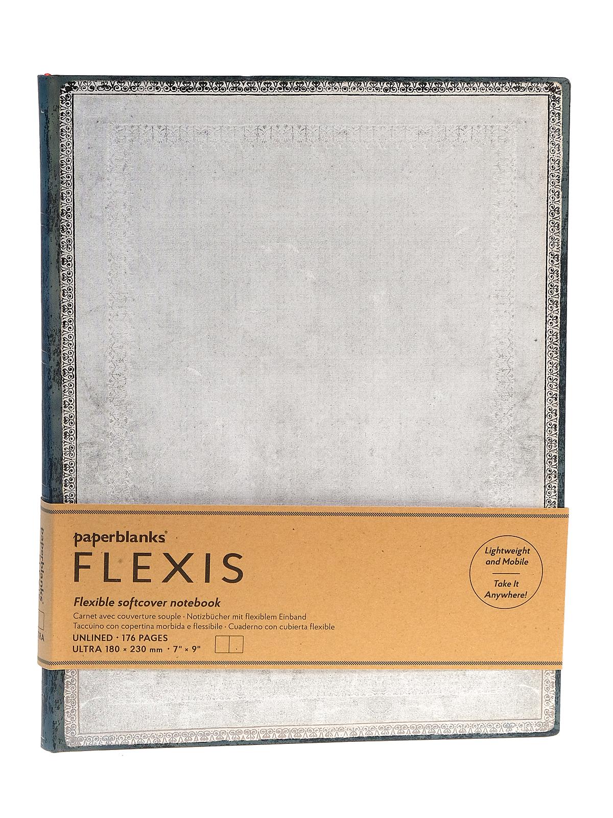 Old Leather Journals Flint Flexis Ultra 176 pages, unlined