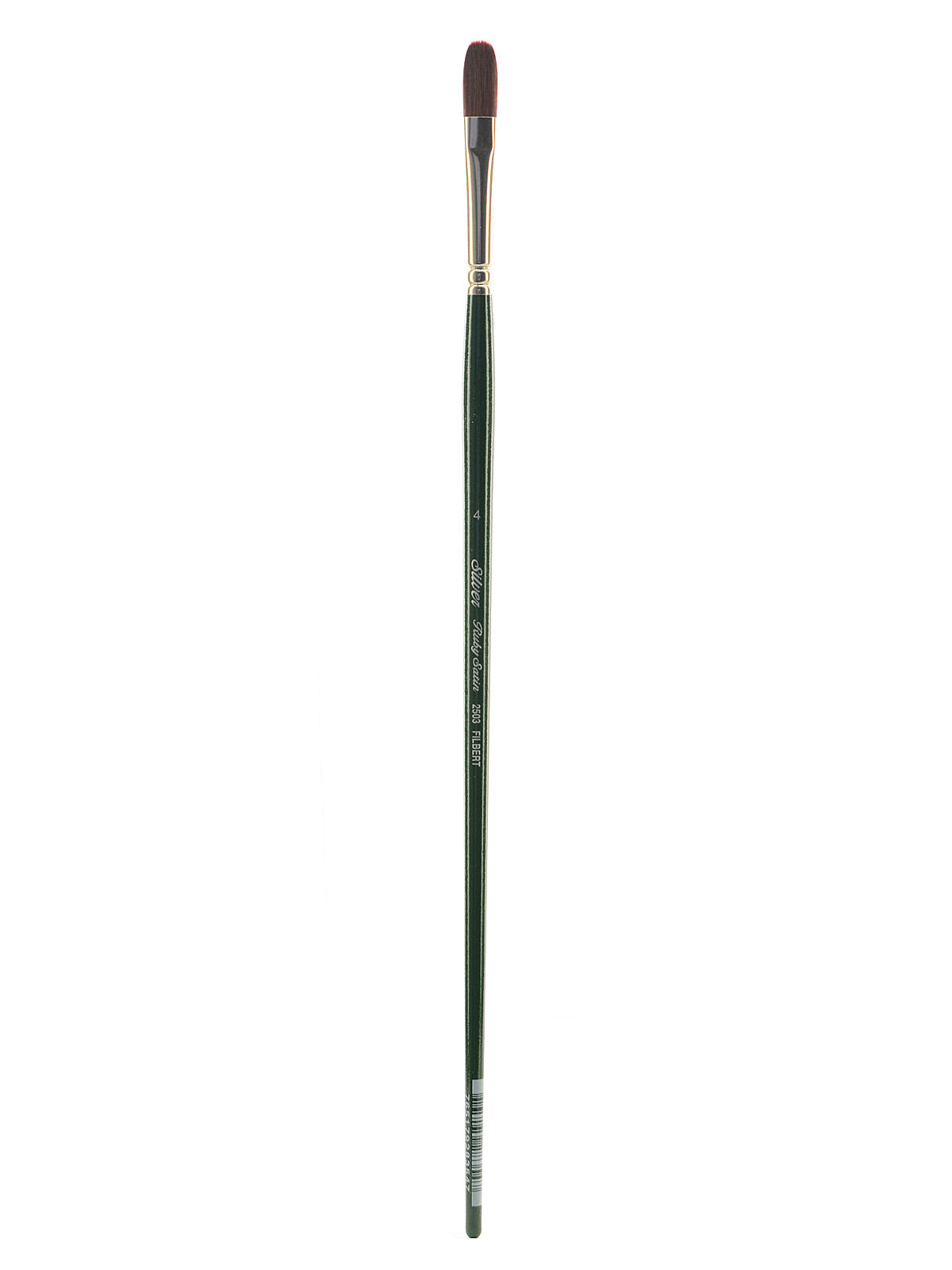 Ruby Satin Series Synthetic Brushes Long Handle 4 filbert 2503