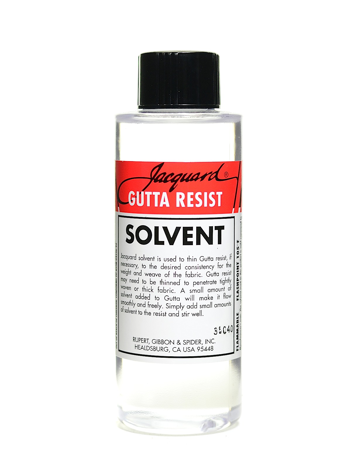 Silk Colors Gutta Resist gutta solvent 4 oz.