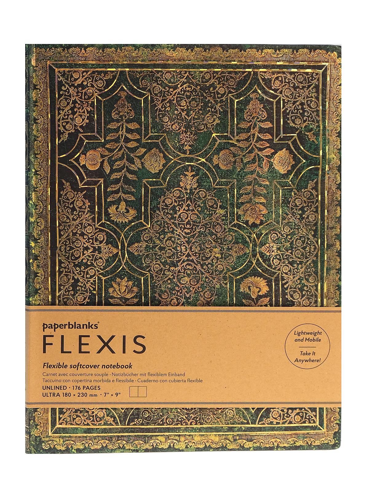 Fall Filigree Journals juniper Flexis Ultra 176 pages, unlined