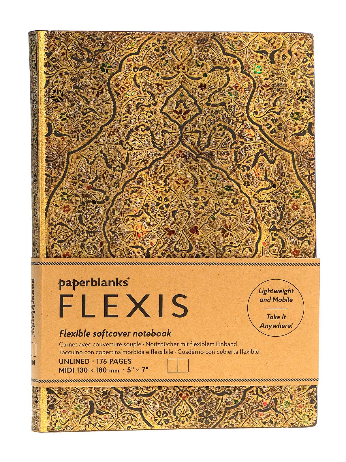 Fall Filigree Journals Zahra Flexis Midi 176 pages, unlined