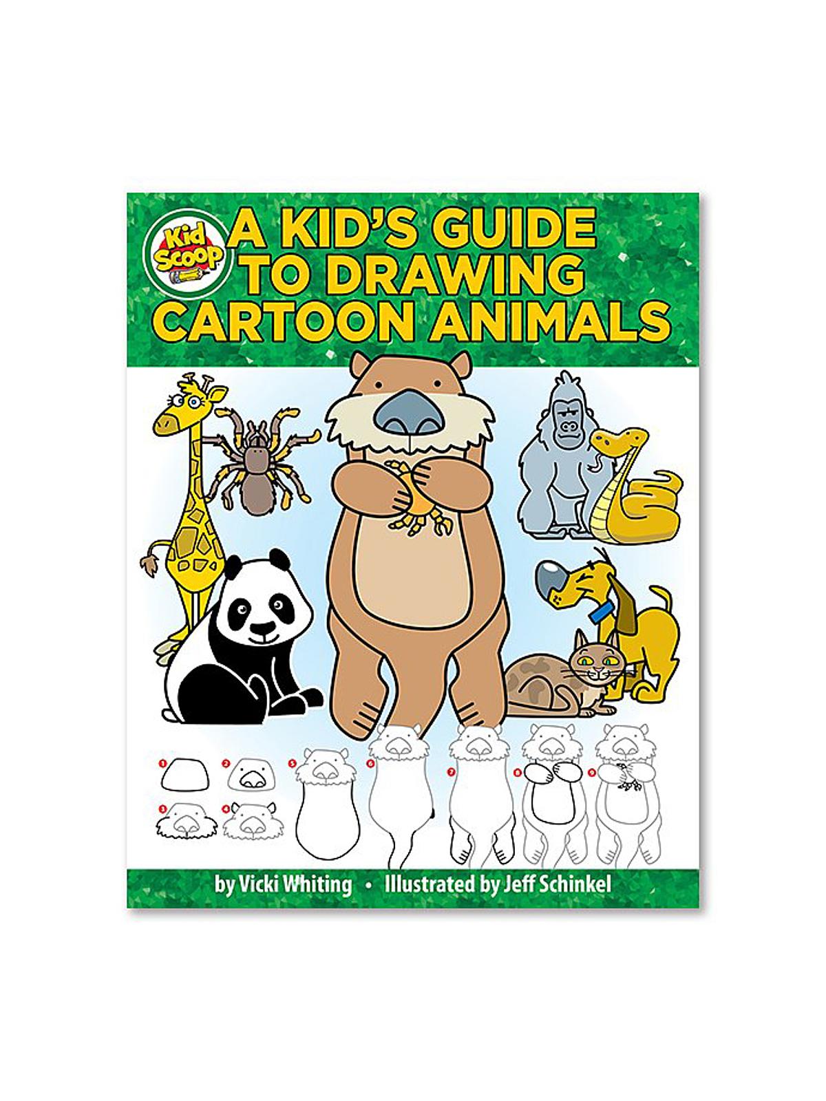 A Kid's Guide To Drawing Cartoon Animals Each