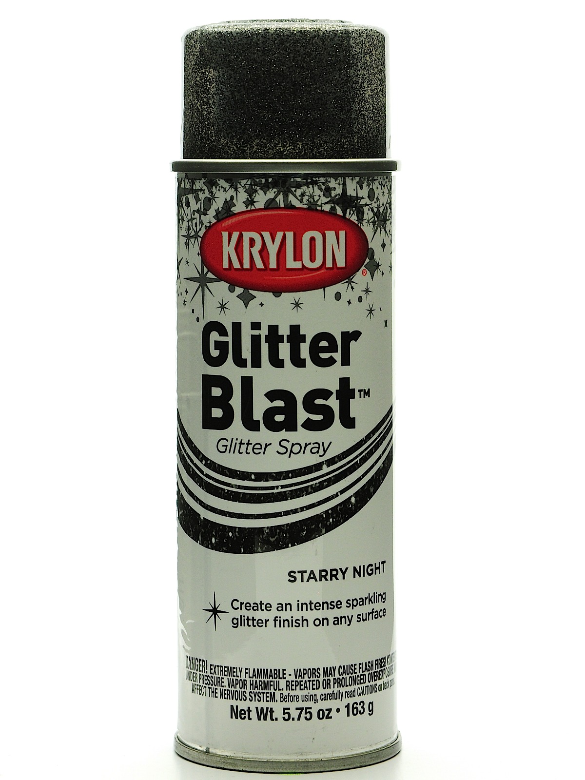 Glitter Blast Spray Paints Starry Night 5 3 4 Oz.