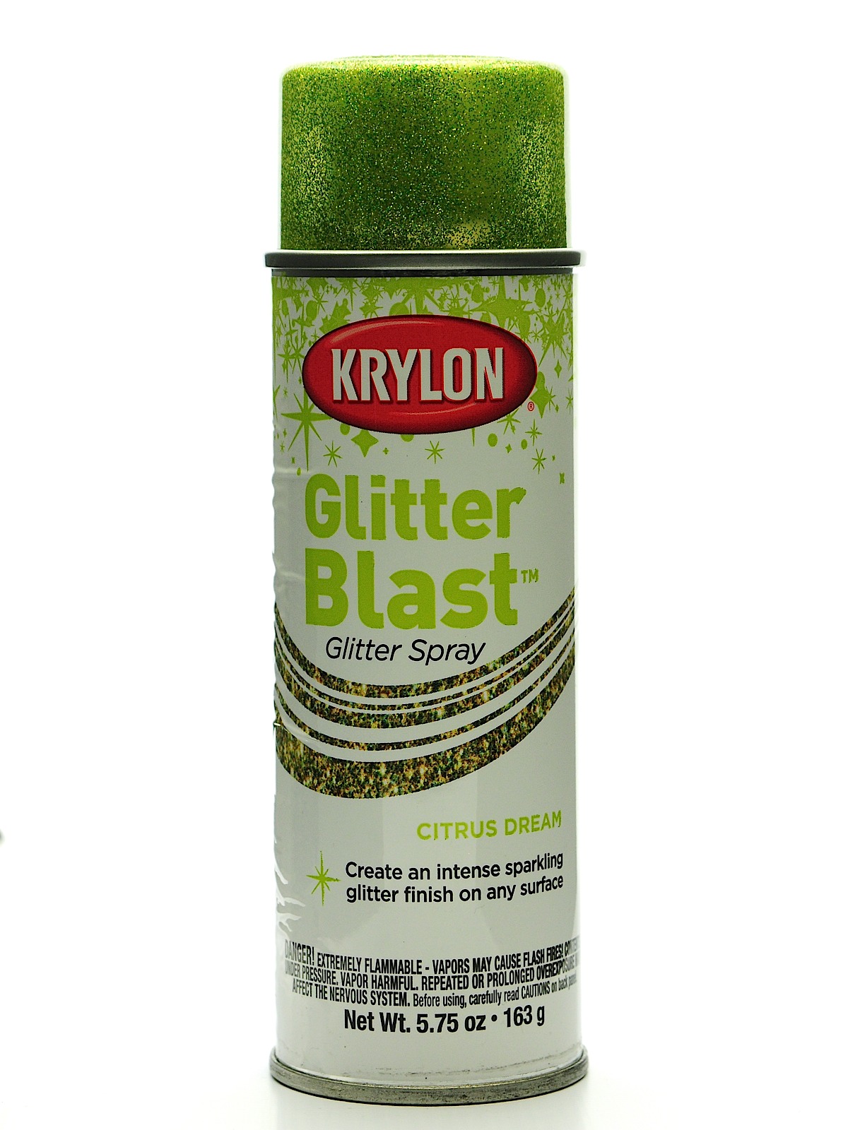 Glitter Blast Spray Paints Citrus Dream 5 3 4 Oz.