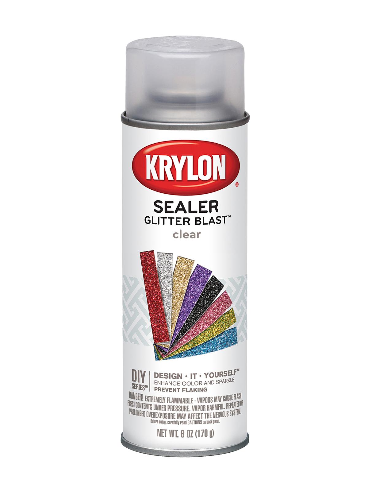 Glitter Blast Clear Spray Sealer 5 3 4 Oz.