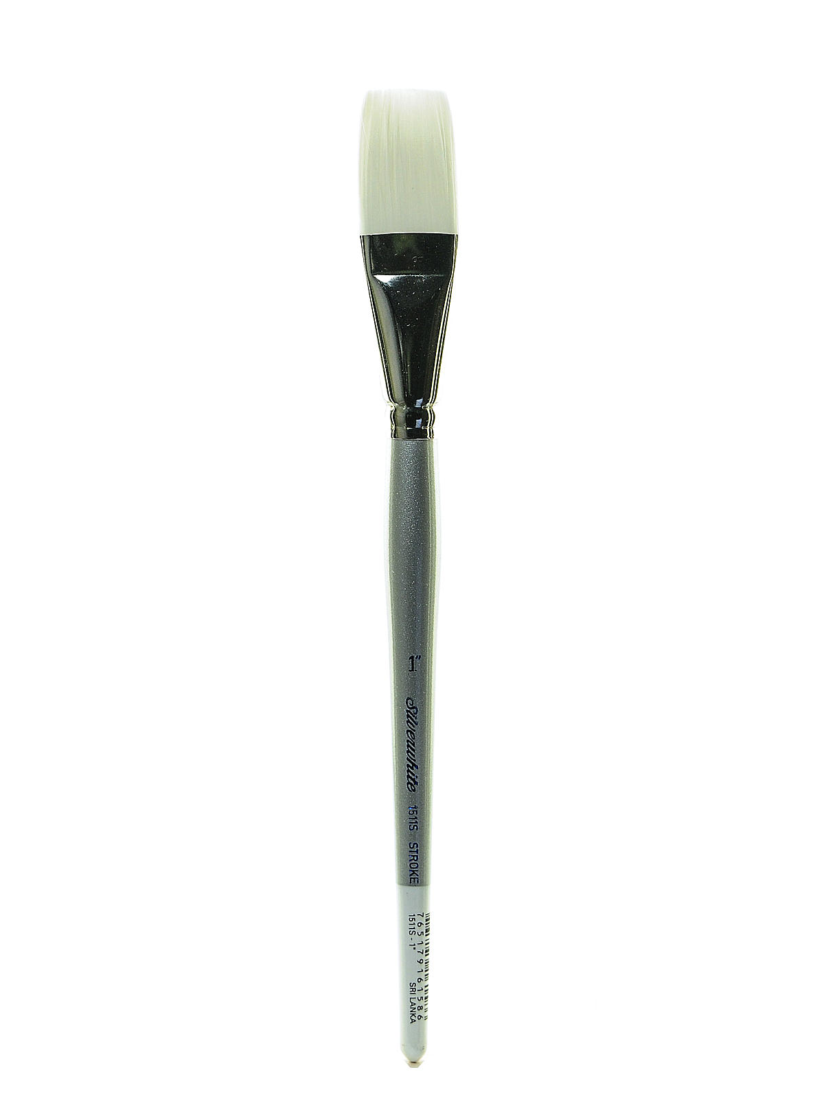 Silverwhite Series Synthetic Brushes Short Handle 1 in. stroke