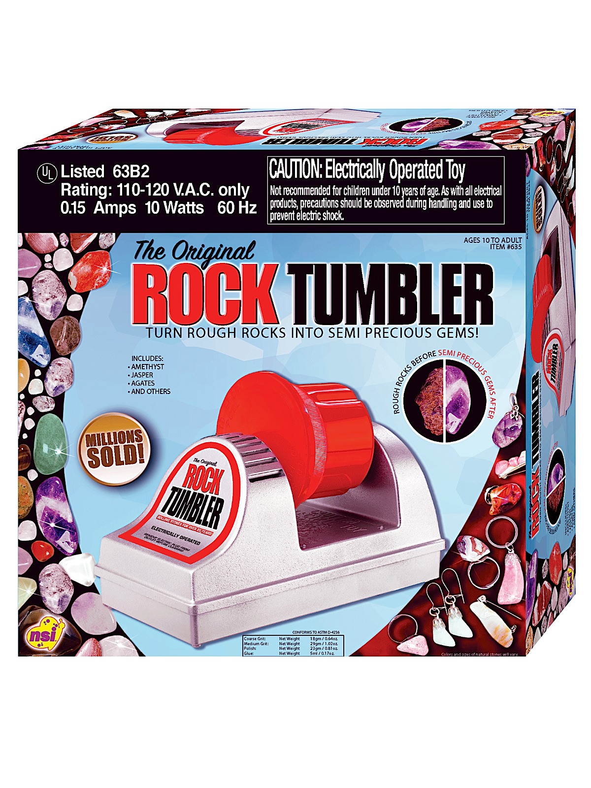 The Original Rock Tumbler each