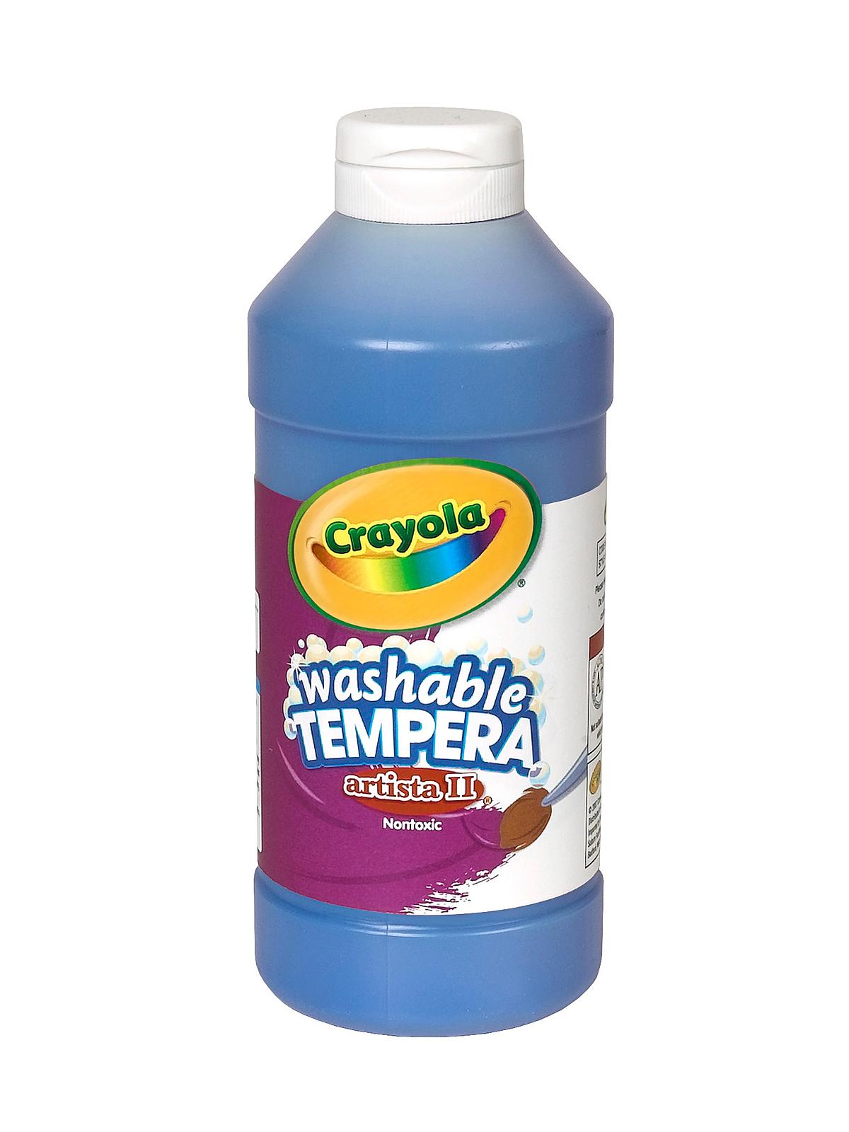 Artista II Liquid Tempera Paint blue 16 oz.