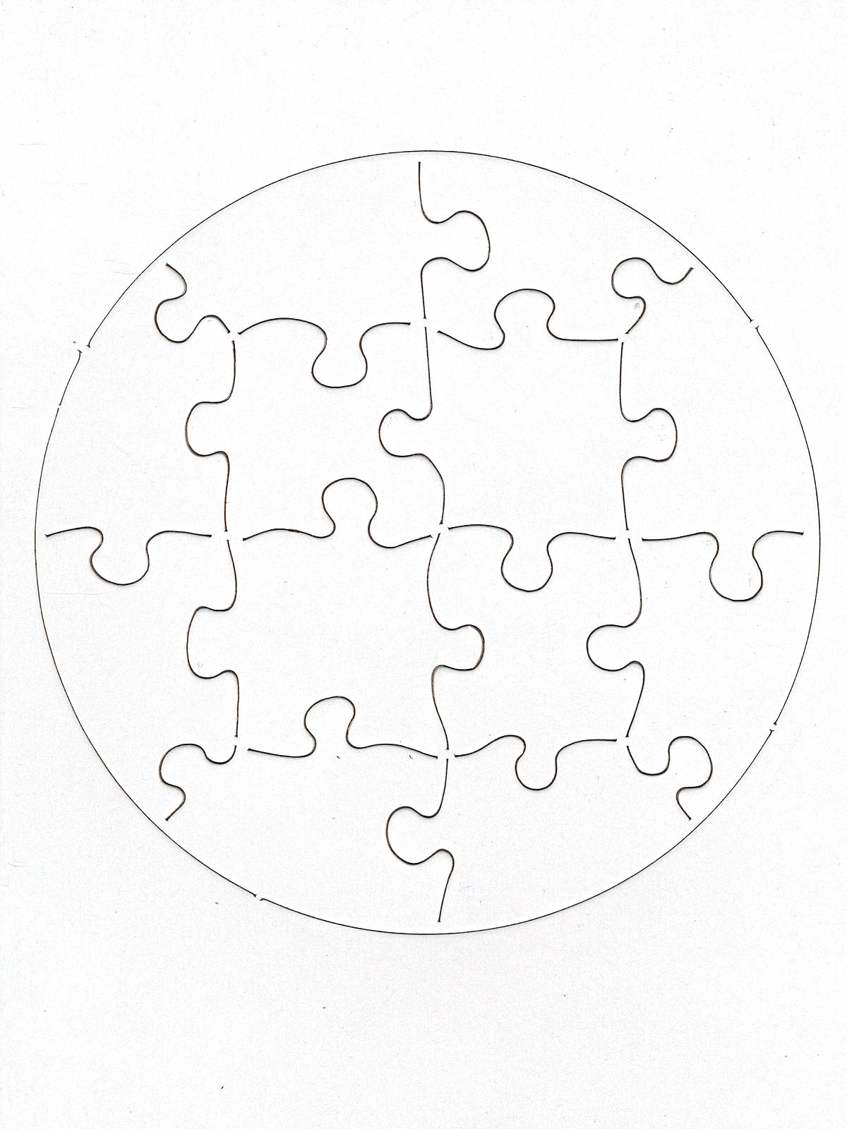 Puzzle Shapes Compoz-a-circle