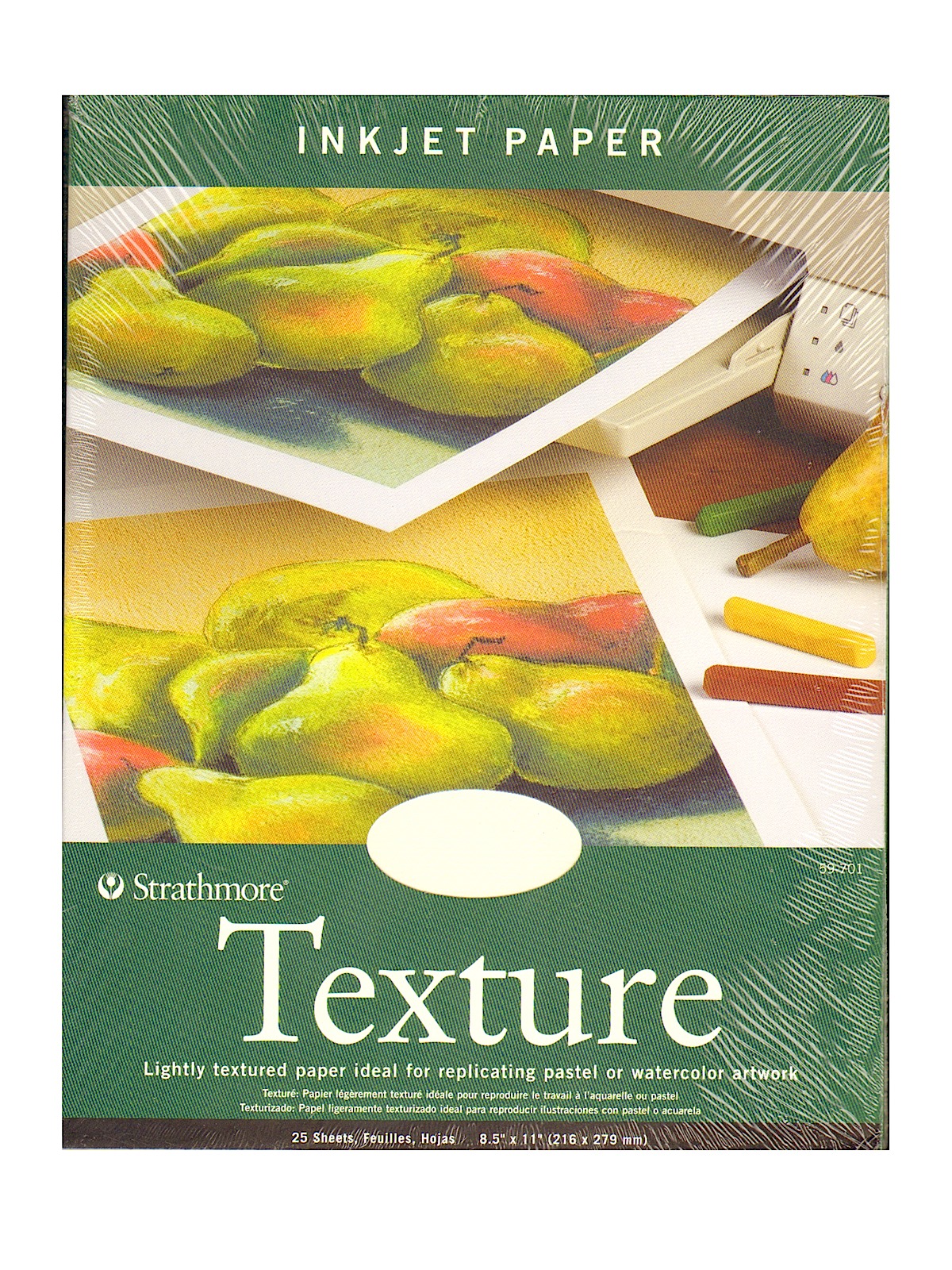 Inkjet Paper 8 1 2 In. X 11 In. Texture Pack Of 25