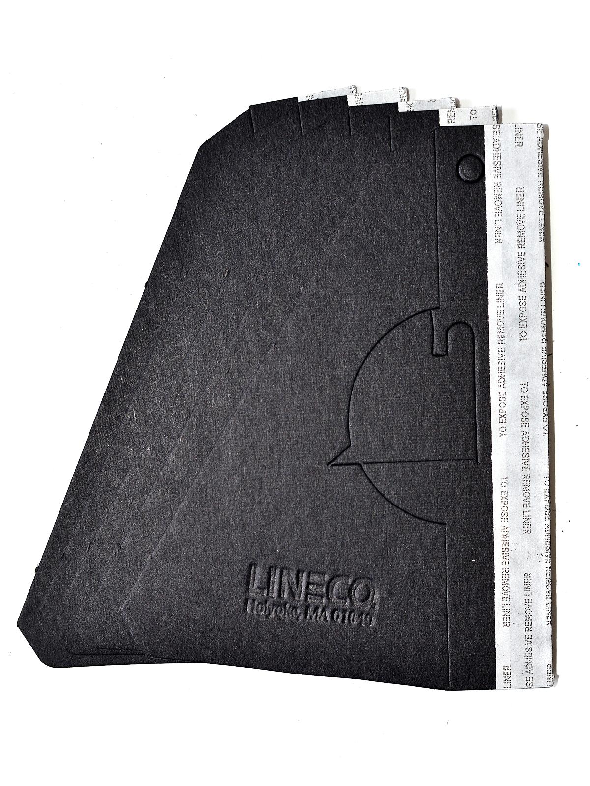 Self Stick Easel Backs black 5 in. pack of 5