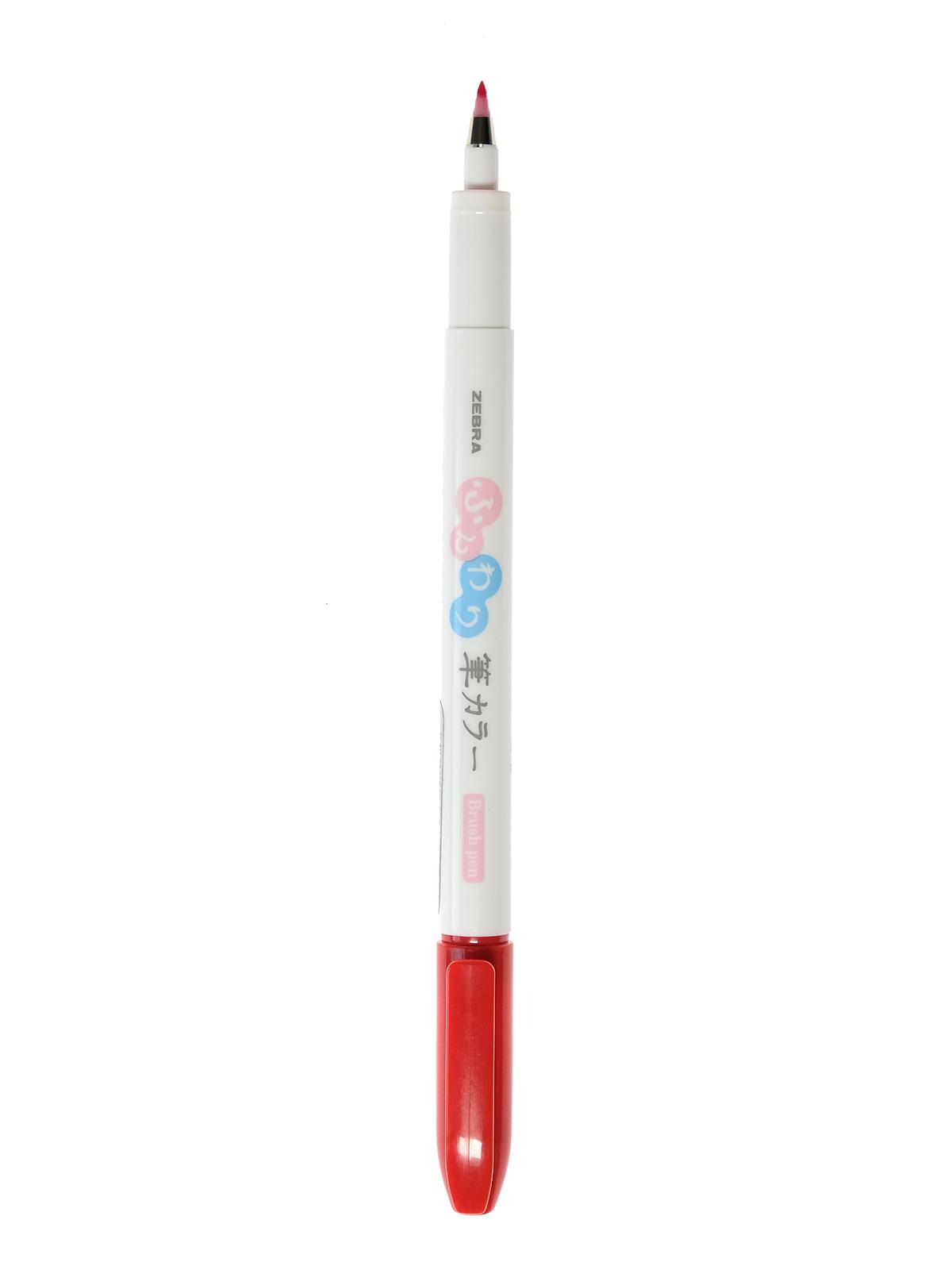 Funwari Brush Pens super fine red