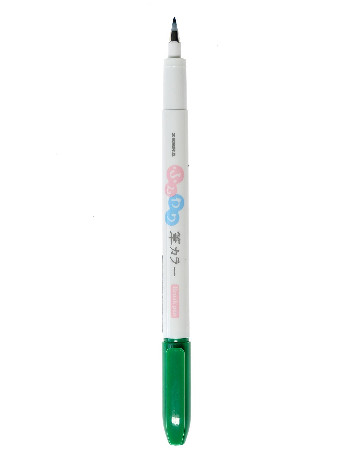 Funwari Brush Pens super fine green