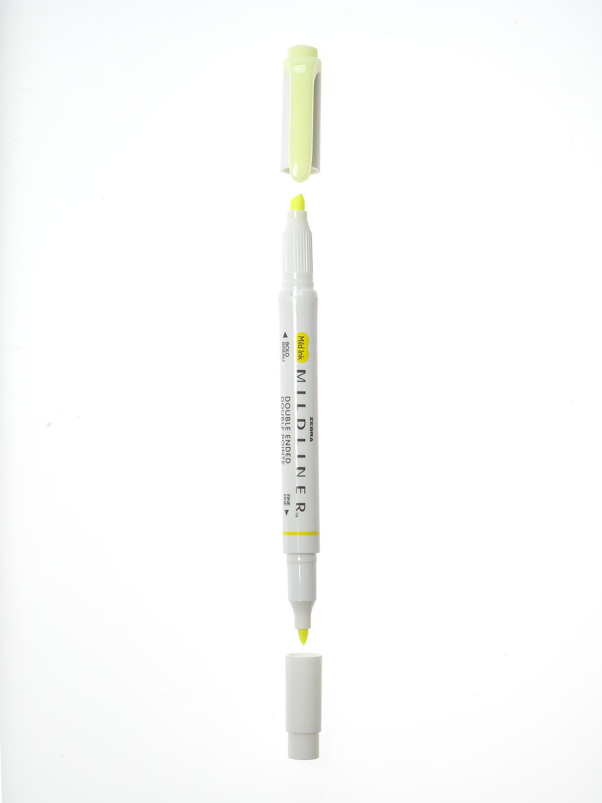 Mildliner Double Ended Highlighter yellow