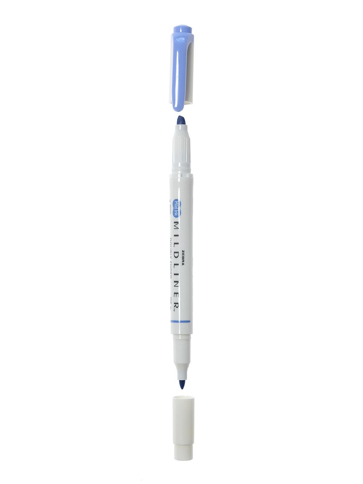 Mildliner Double Ended Highlighter dark blue