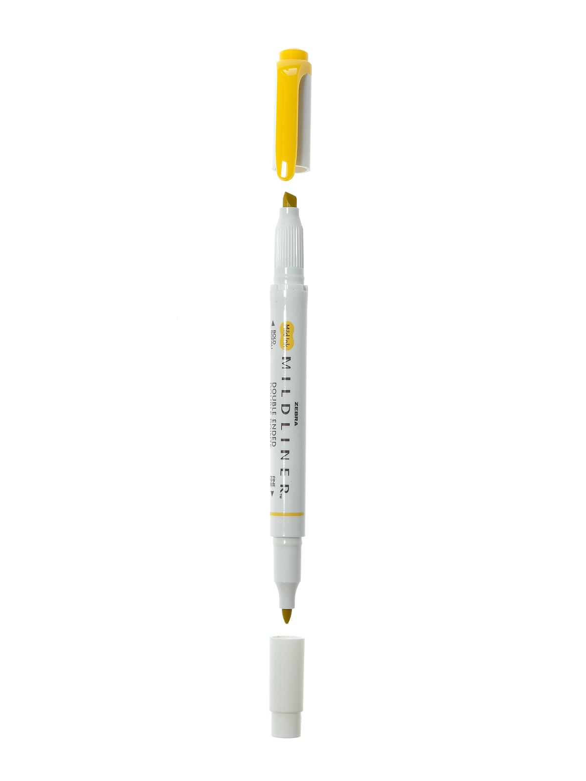 Mildliner Double Ended Highlighter gold