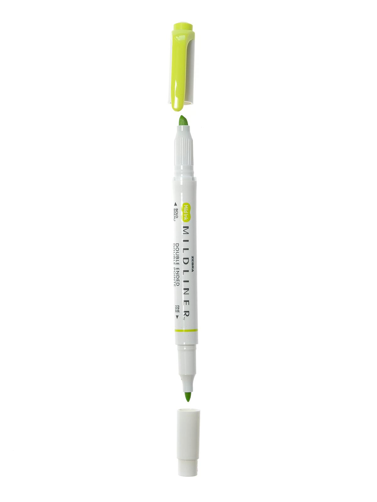 Mildliner Double Ended Highlighter citrus yellow