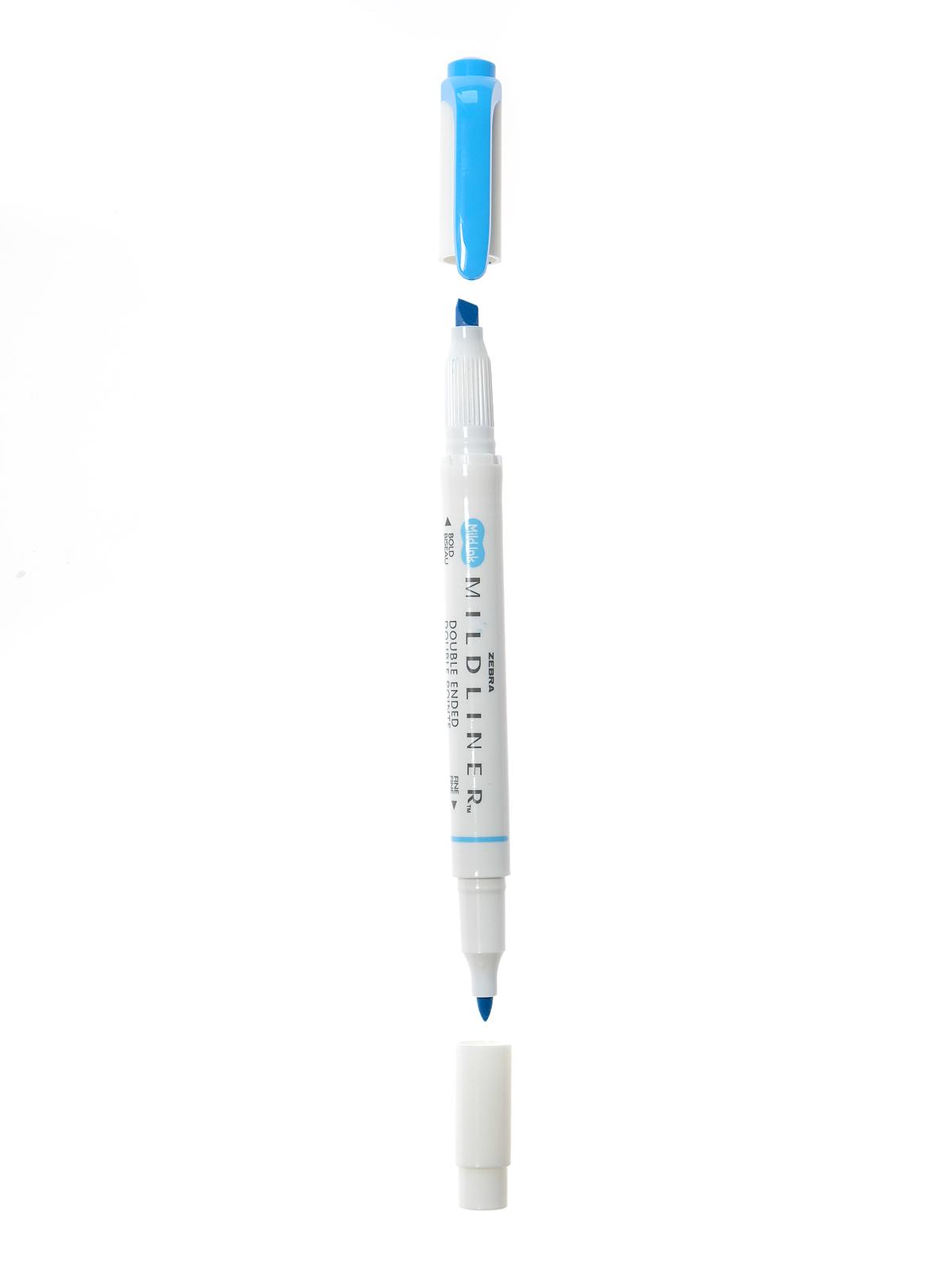 Mildliner Double Ended Highlighter cyan