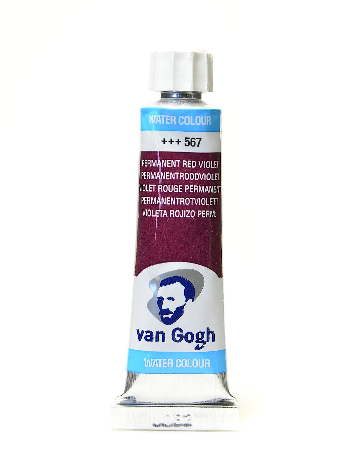 Watercolors permanent red violet