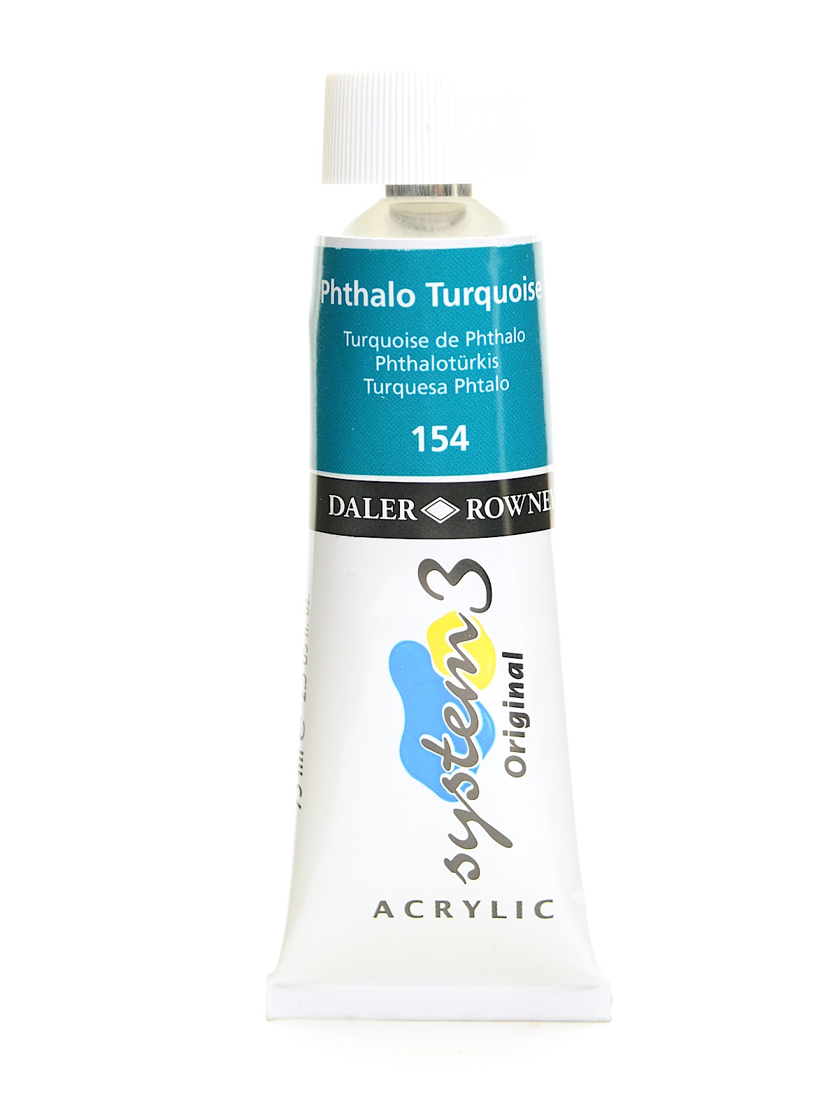 System 3 Acrylic Colour Phthalo Turquoise 75 Ml