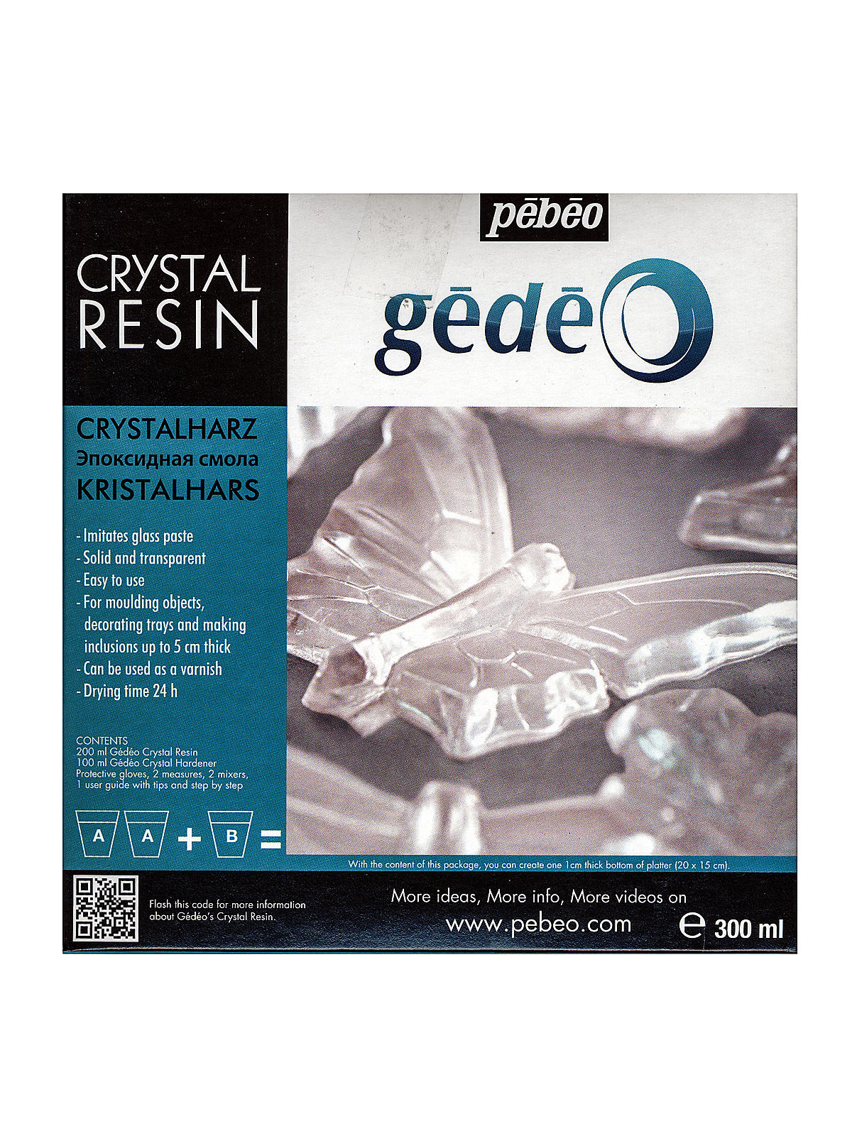 EAN 3597580073595 product image for Gedeo Crystal Resins 300 ml | upcitemdb.com