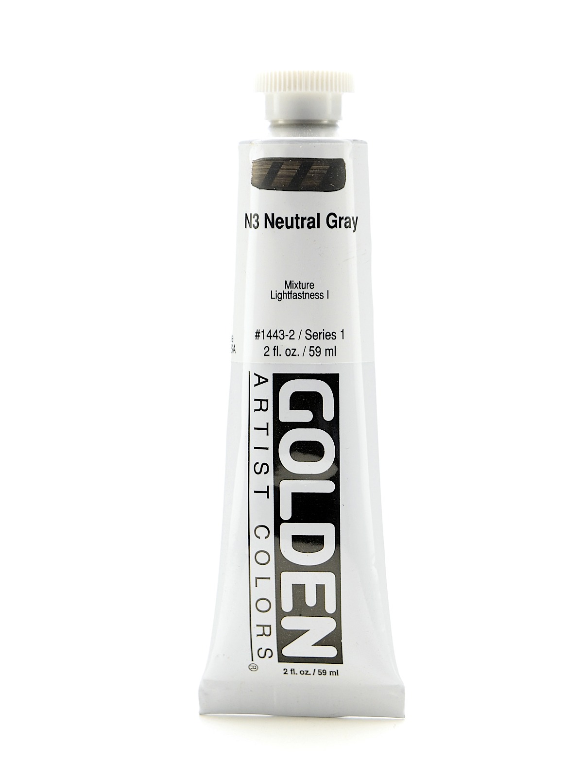 Heavy Body Acrylics Neutral Gray 3 2 Oz.