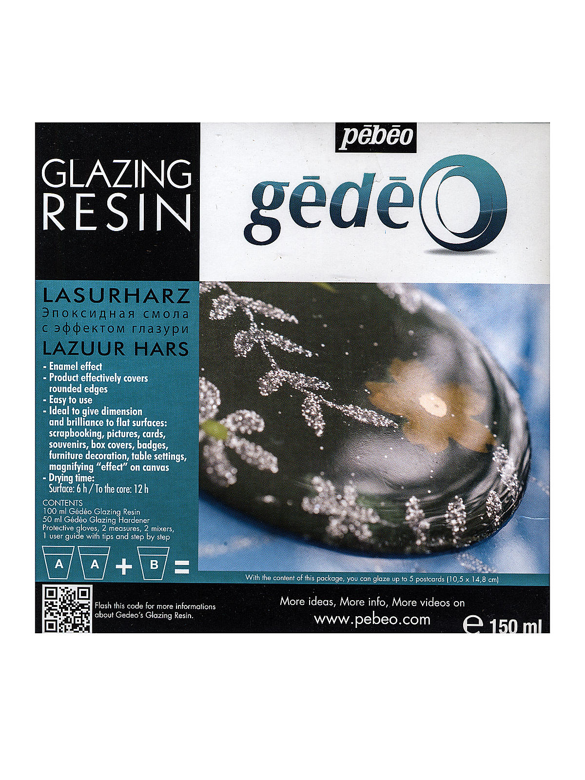 Gedeo Glazing Resin 150 ml