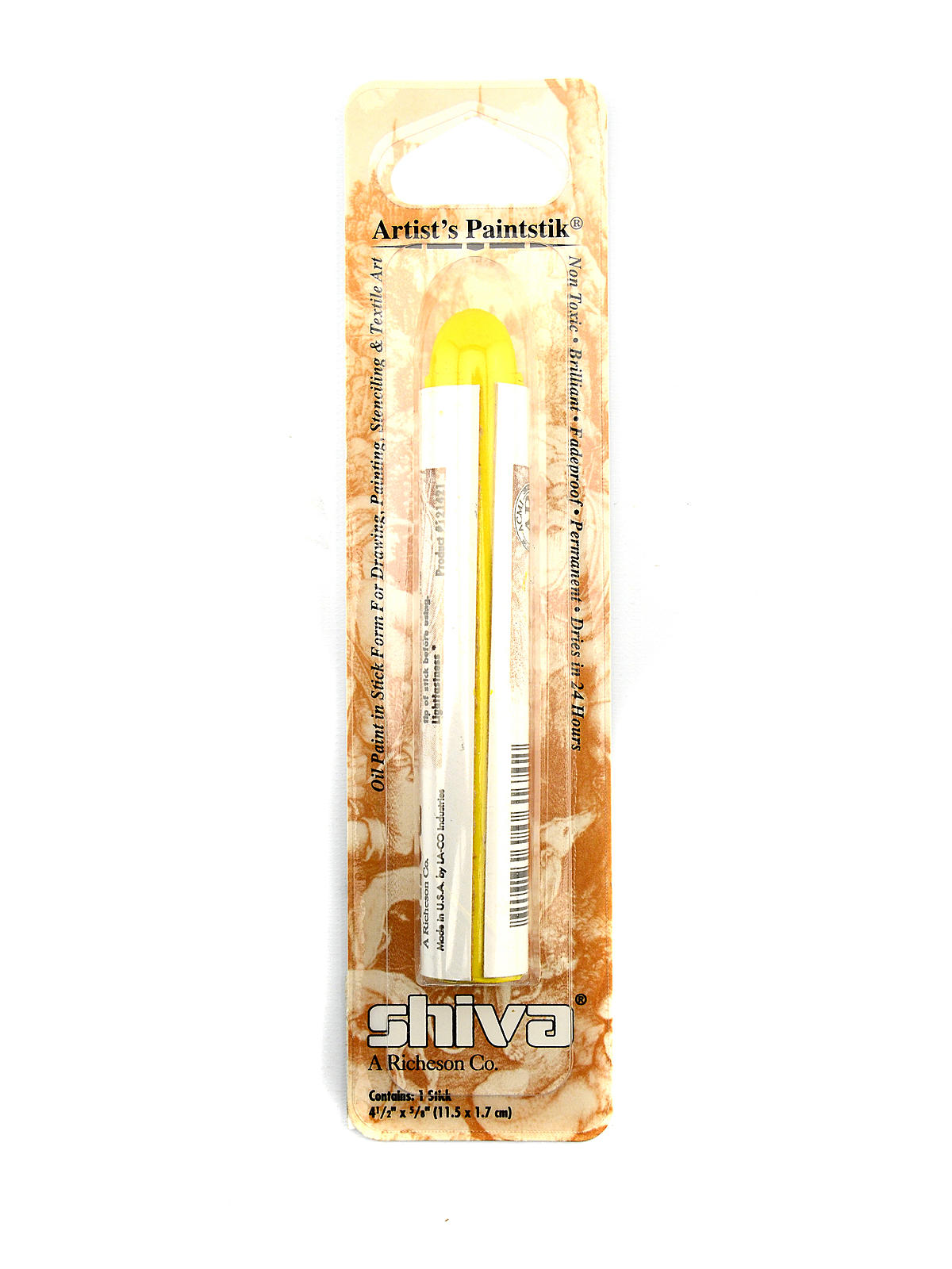 Artist's Paintstik Oil Colors Yellow Citron