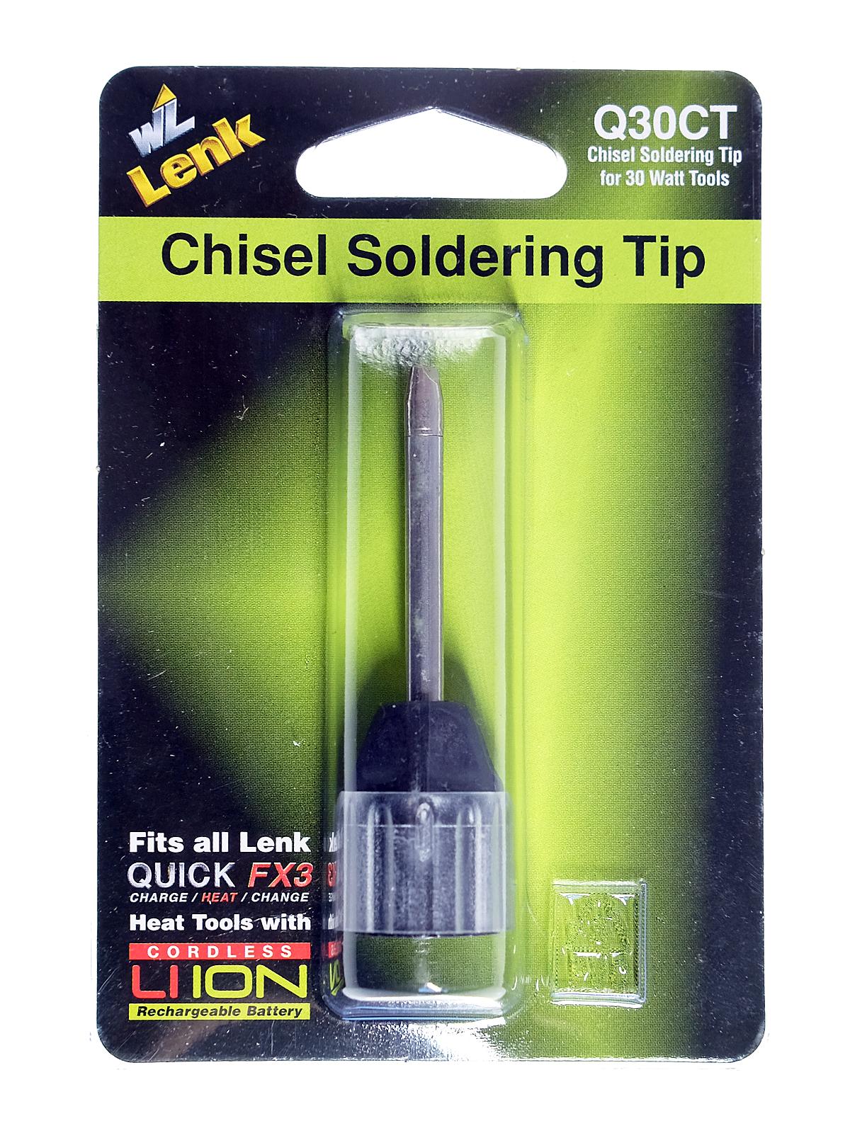 Quick FX3 Heat Tools 30 Watt Chisel Soldering Tip